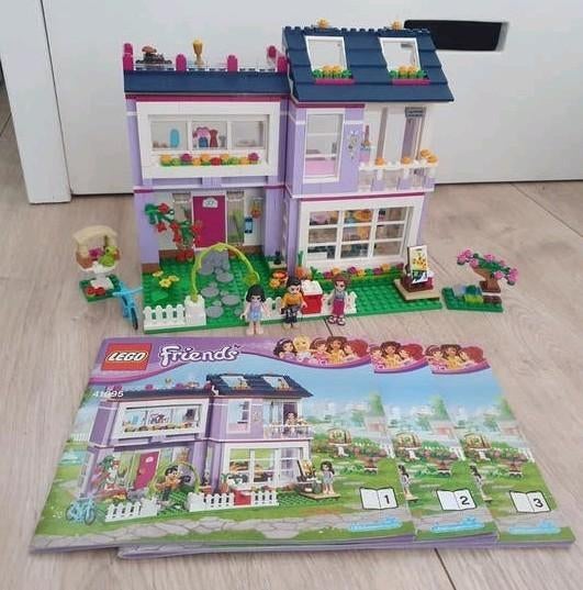 LEGO friends 41095 Emma's huis compleet, Compleet, Lego, Ophalen of Verzenden, Zo goed als nieuw