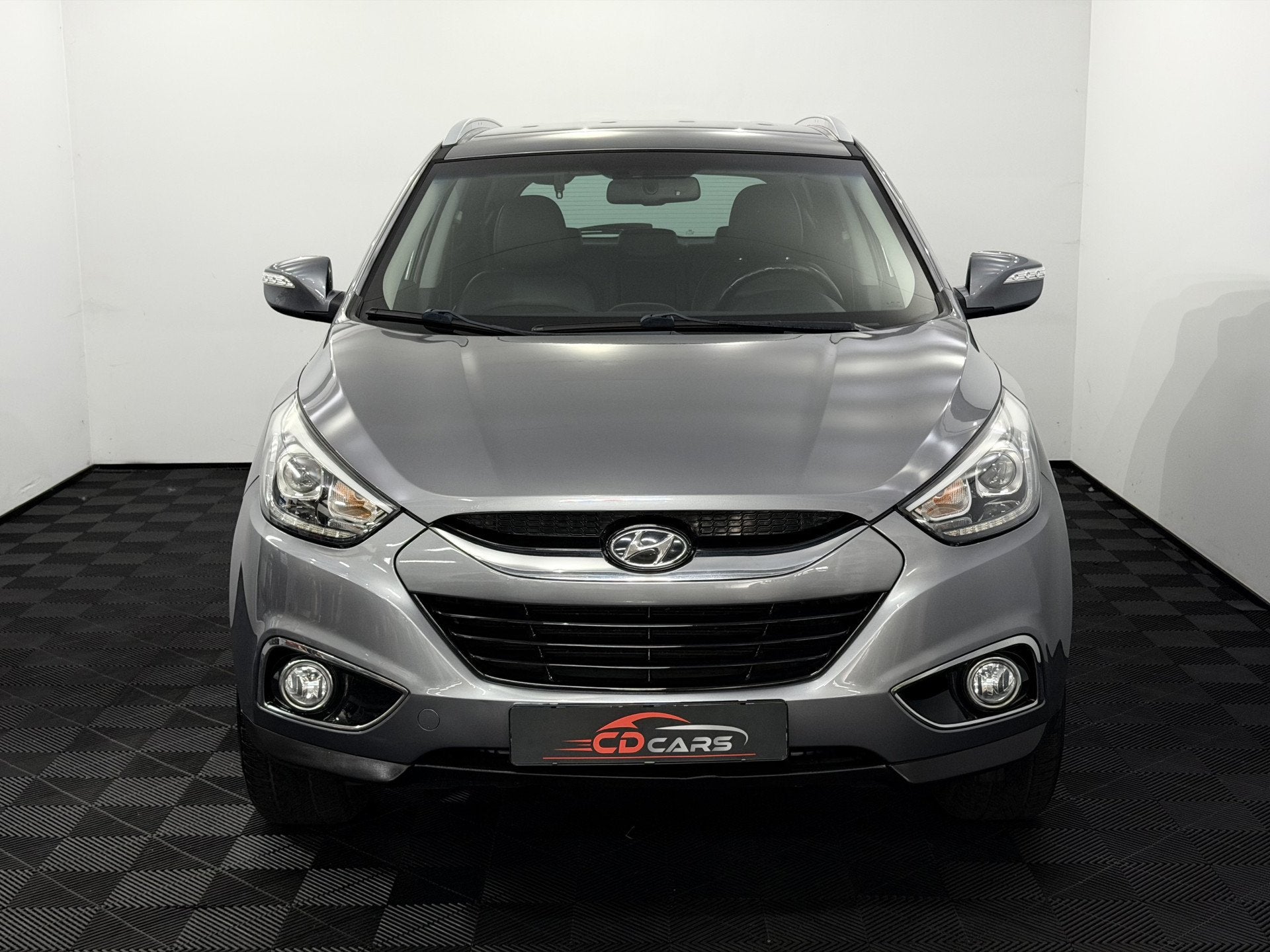 Hyundai ix35 2.0i Business Edition Camera, Navi, Cruise cont, Auto's, Euro 5, Gebruikt, 4 cilinders, Leder en Stof
