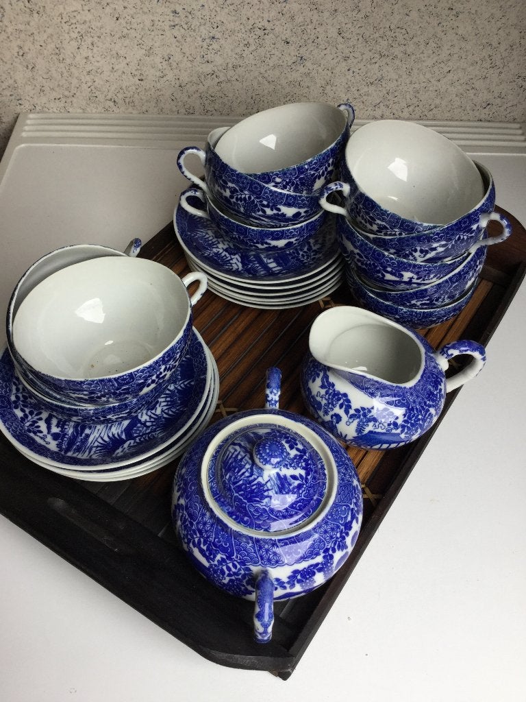 Chinees thee servies, Antiek en Kunst, Antiek | Servies compleet, Ophalen of Verzenden