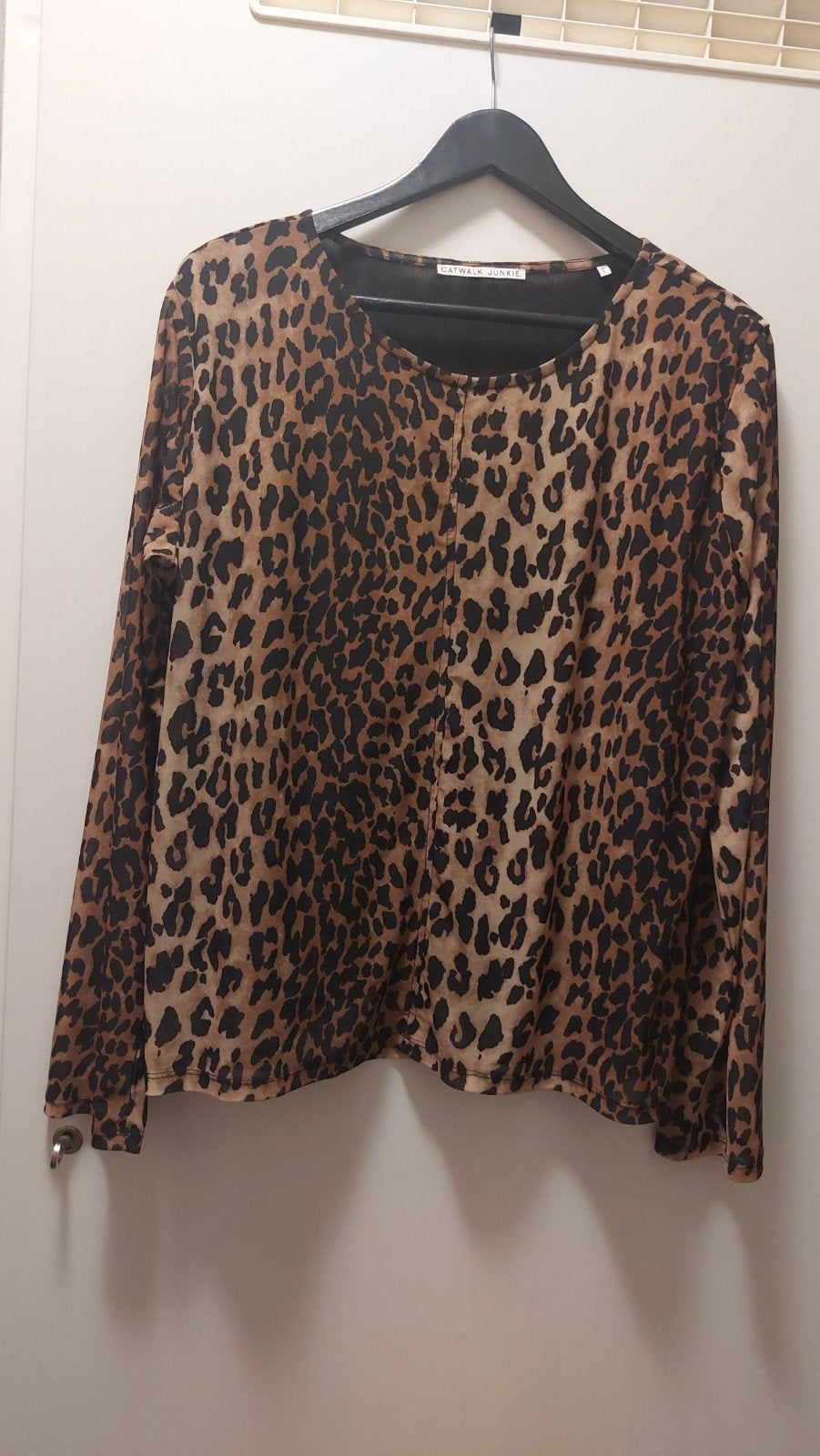 Catwalk Junkie Leopard Print Top Maat 42 (XL), Meerkleurig, Maat 46/48 (XL) of groter, Ophalen of Verzenden, Catwalk Junkie