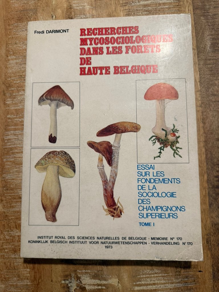 Recherches mycosoociologiques dans les foret- Darimont, Gelezen, Bloemen, Planten en Bomen, Fredi Darimont, Ophalen of Verzenden