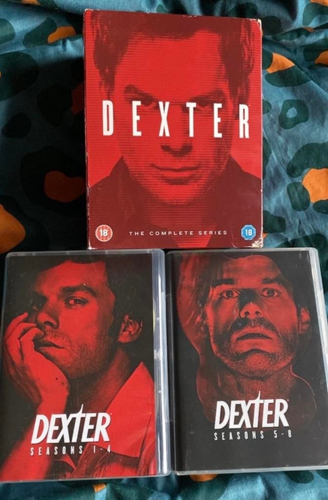 Dexter complete serie boxset seizoenen 1-8, Gebruikt, Vanaf 16 jaar, Verzenden, Boxset