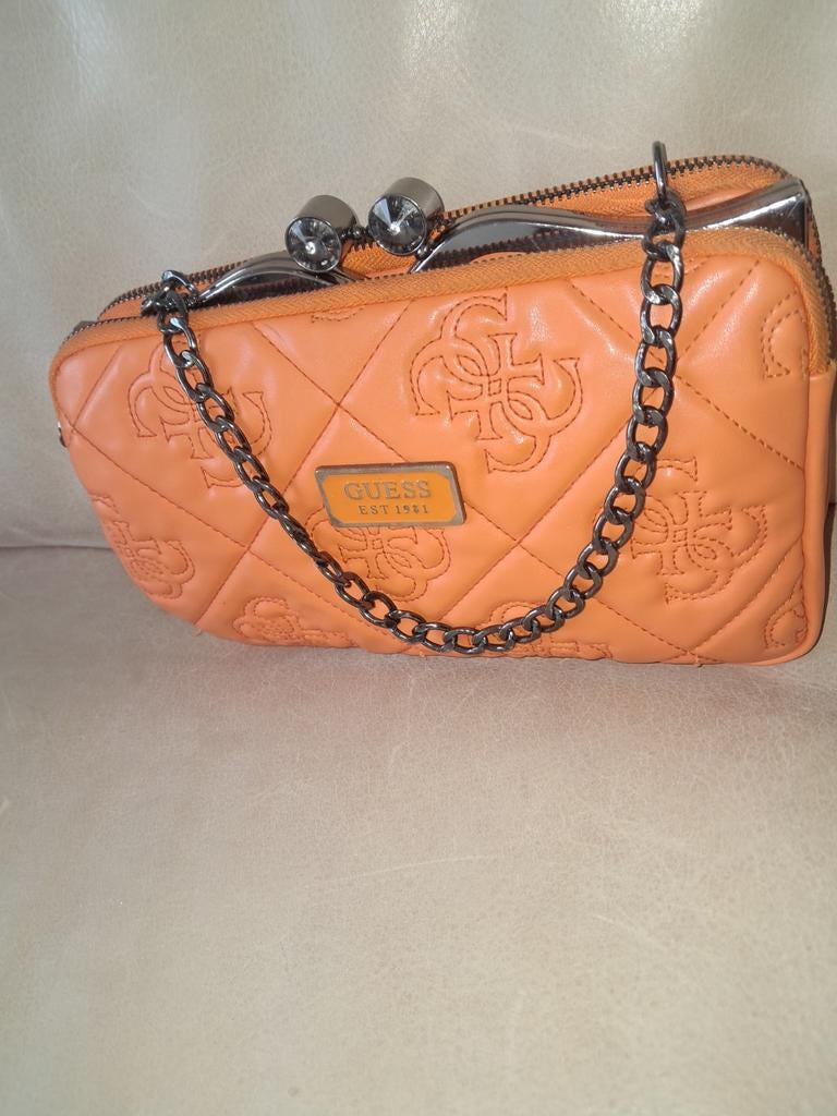 Guess Tasje, Ophalen of Verzenden, Oranje, Handtas