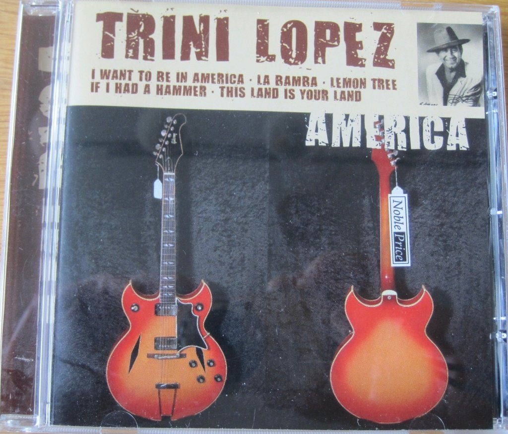 Trini Lopez - verzamelde hits onder de titel America, Ophalen of Verzenden, Zo goed als nieuw, Pop, Album