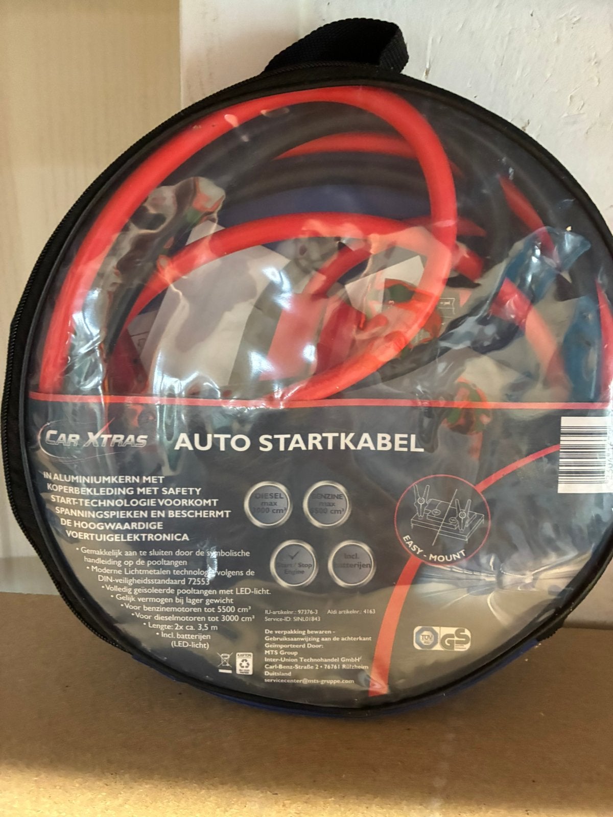 Startkabels nieuw, Ophalen, Nieuw