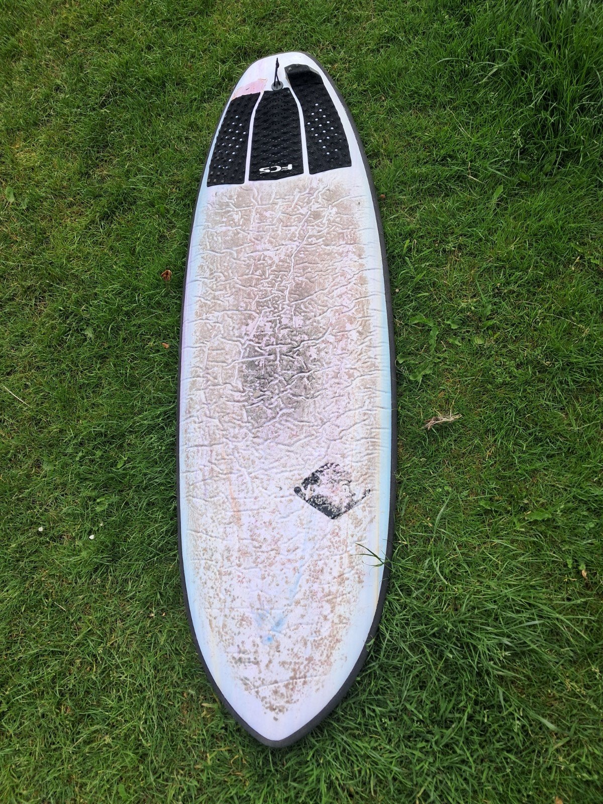 Softech Something Special Softtop Surfboard 5'7", Watersport en Boten, Golfsurfen, Ophalen, Gebruikt, Shortboard, Met vinnen