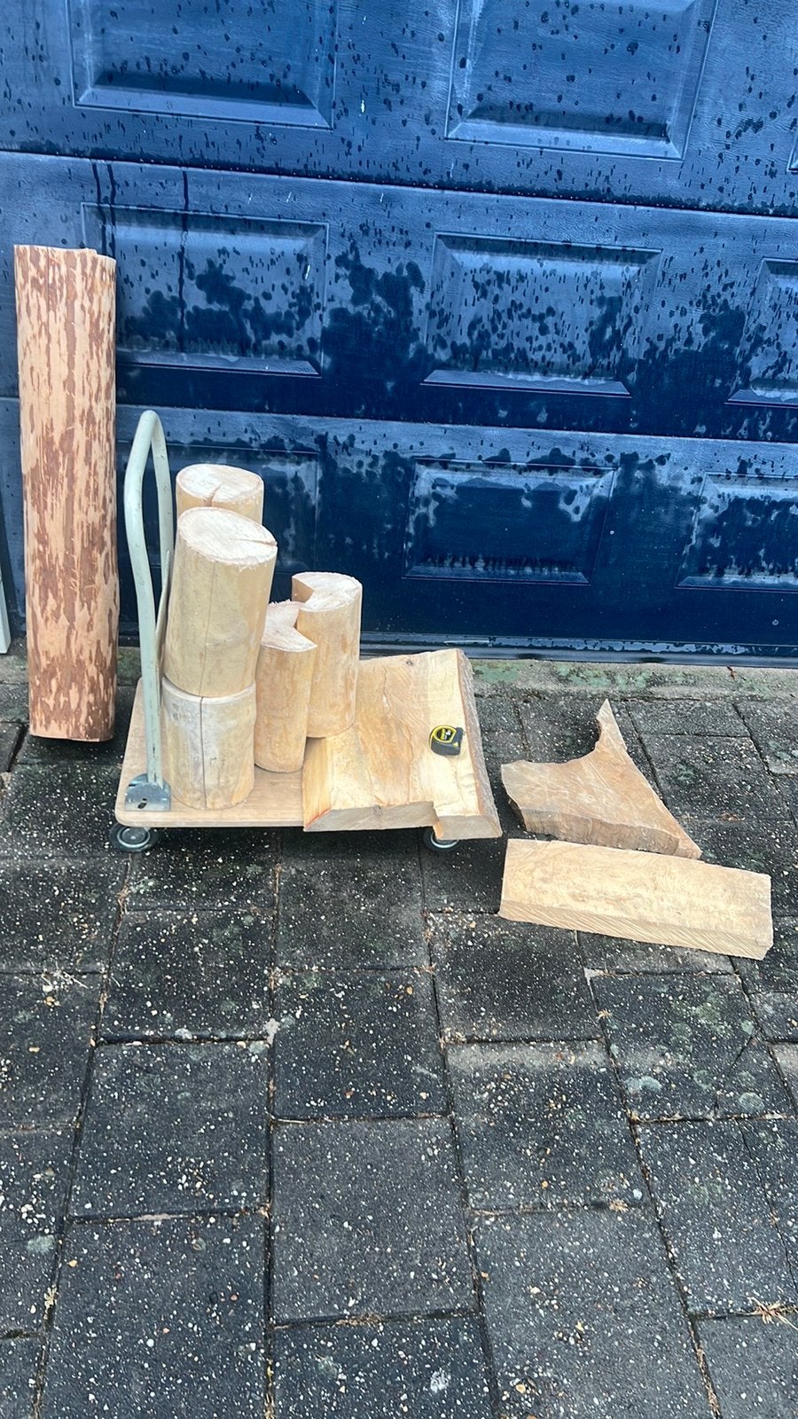 Hout draaiwerk hobby houtsnijwerk, Ophalen, Minder dan 25 mm, Zo goed als nieuw, Plank