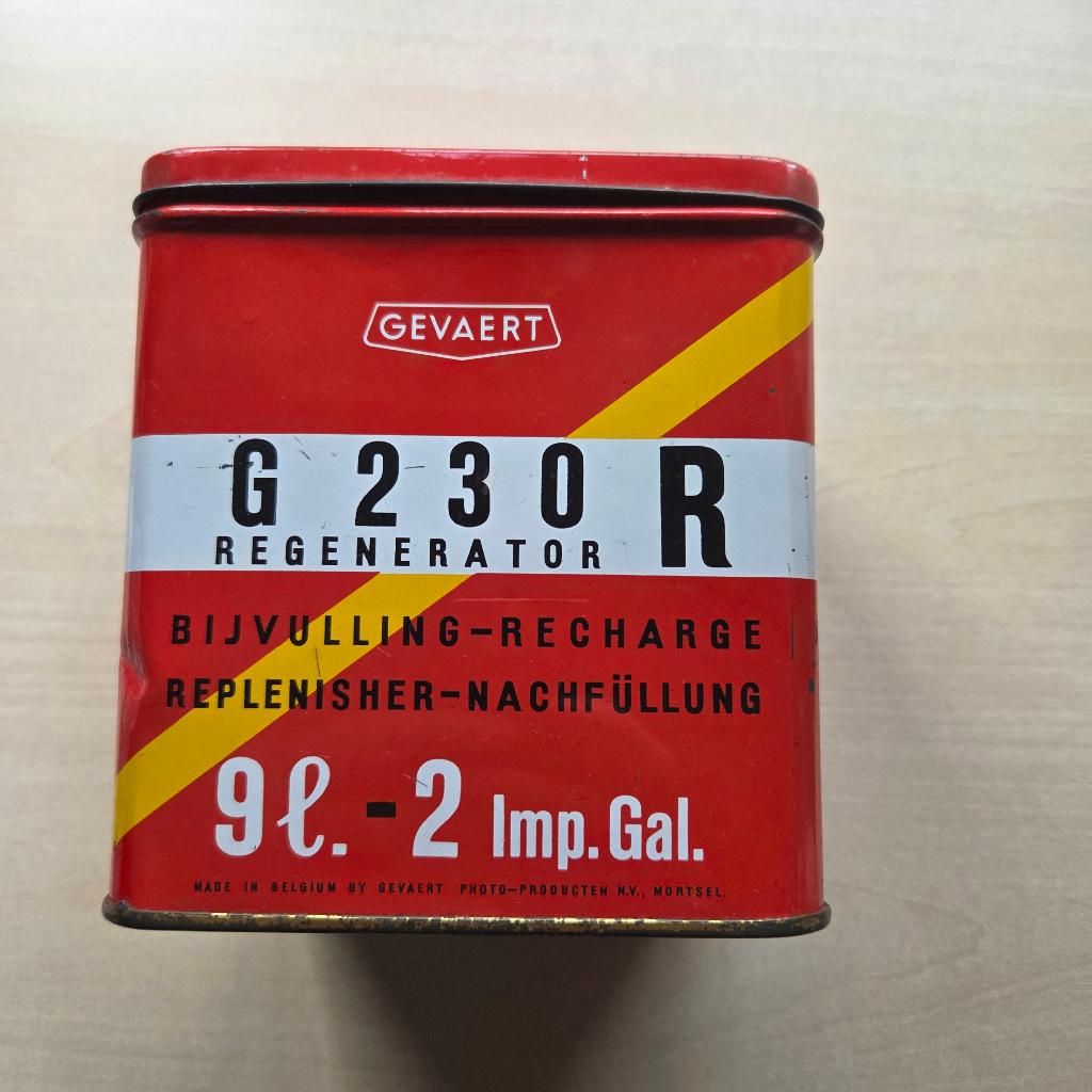 Gevaert (Agfa) Camera Bijvulling Foto blik Regenerator, Verzamelen, Verzenden, Gebruikt, Overige, Overige merken