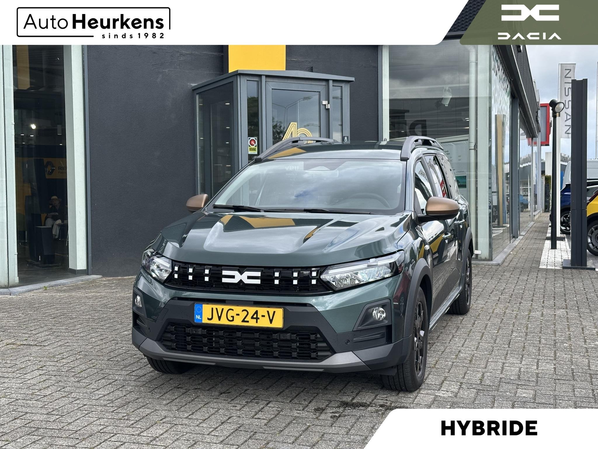 Dacia Jogger Hybrid 155 Limited Edition 7-Zits l DEMOVOORDEE, Auto's, Euro 6, 7 stoelen, Origineel Nederlands, Bedrijf