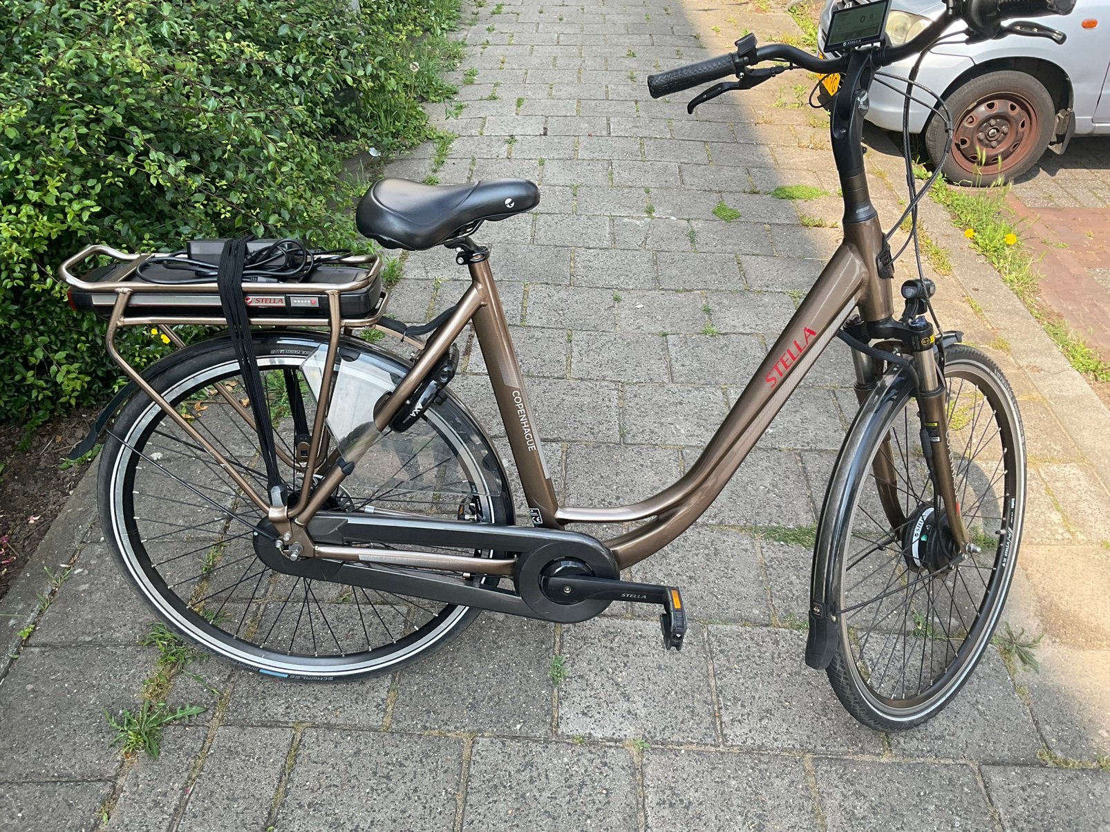 Stella copenhacue elektrische damesfiets 550 euro, Fietsen en Brommers, Elektrische fietsen, 51 tot 55 cm, Ophalen, Zo goed als nieuw
