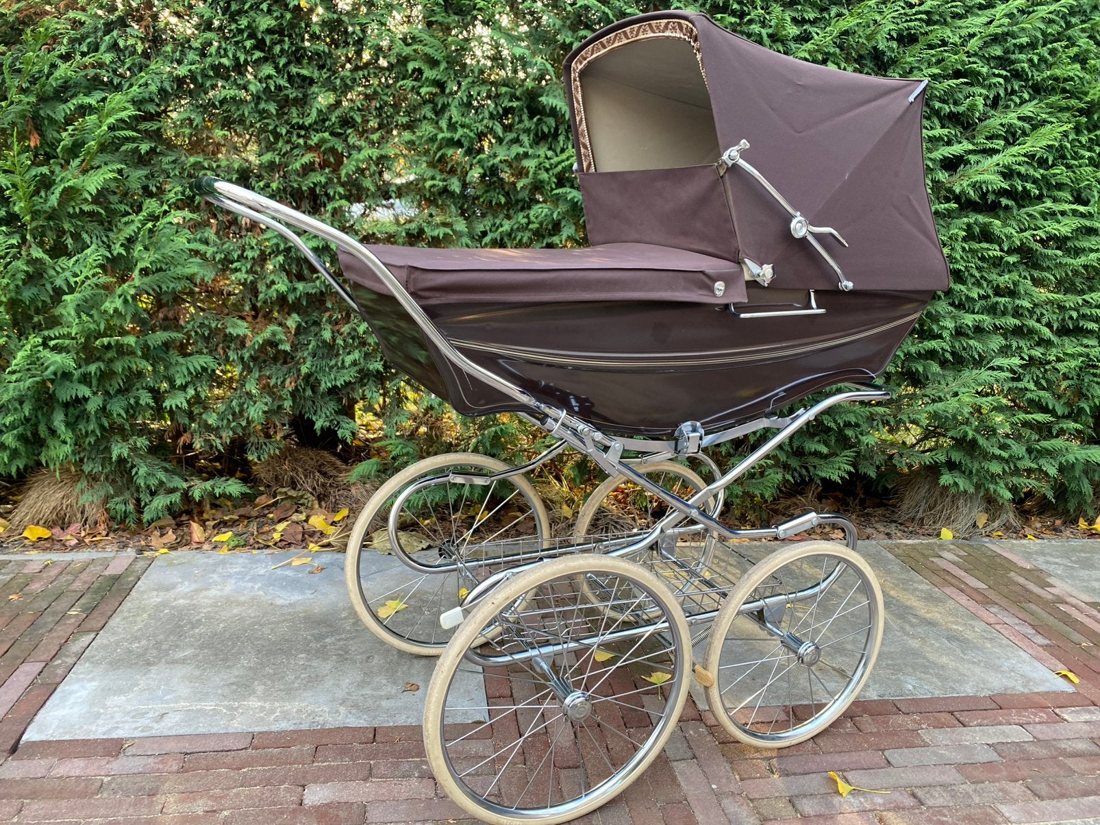 Silvercross vintage kinderwagen bruin, Ophalen, Zo goed als nieuw, Overige merken