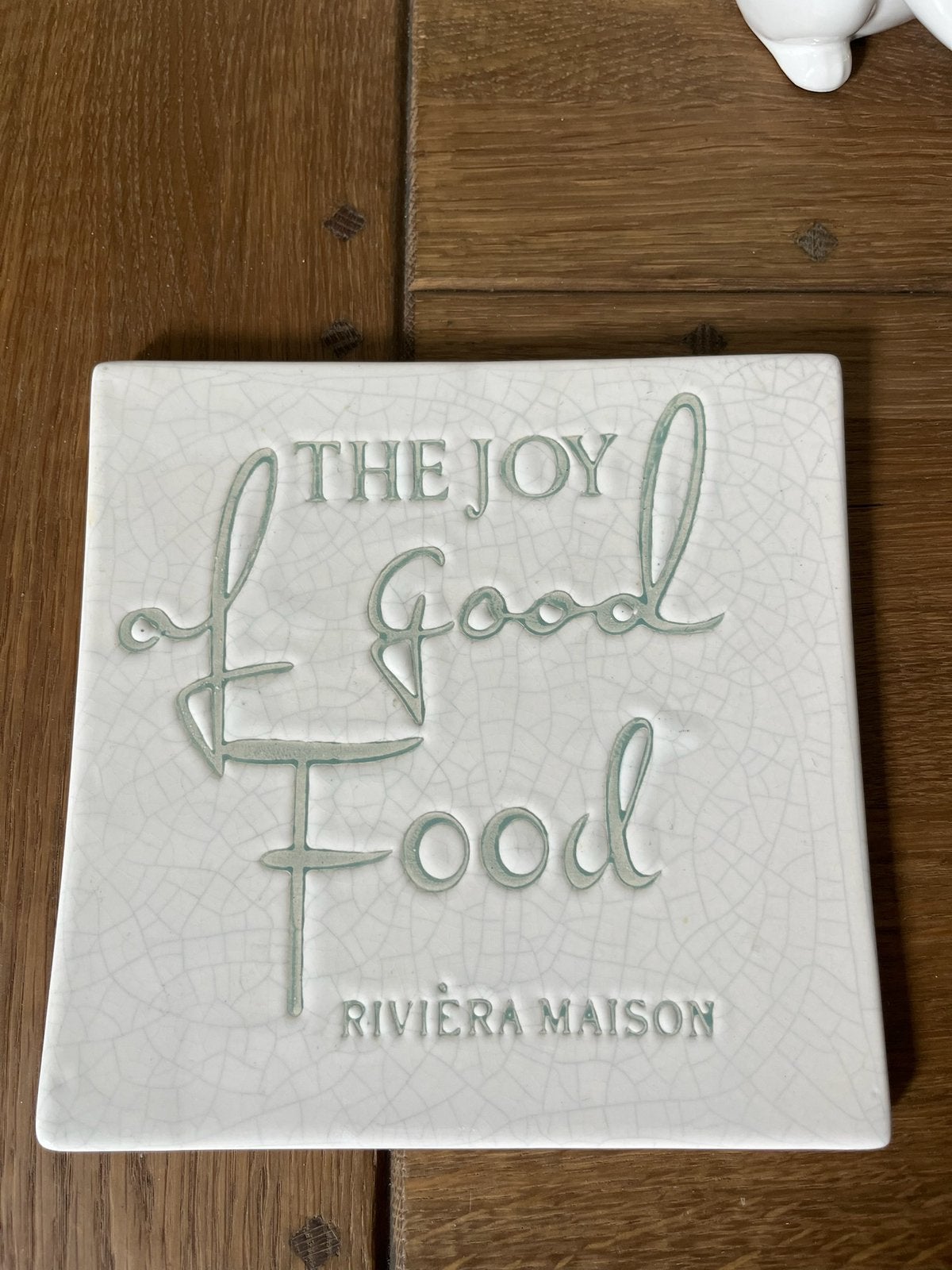 Te koop: onderzetter van Rivièra Maison, tegel, Ophalen of Verzenden, Nieuw, Pot of Pan