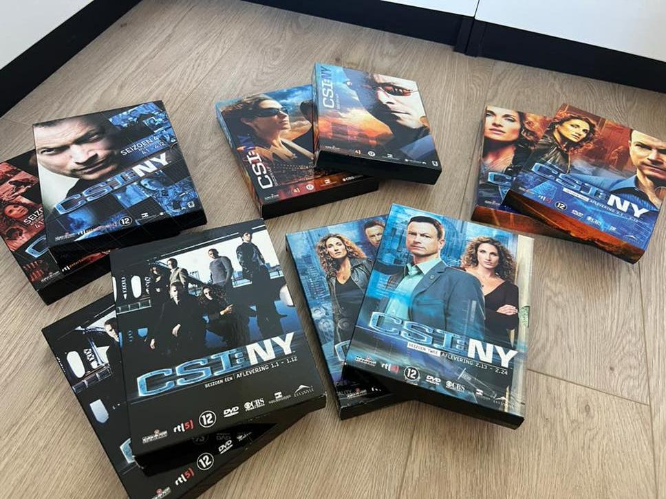 CSI New York - Seizoenen 1 t/m 5 compleet (DVD Boxset), Boxset, Ophalen of Verzenden, Zo goed als nieuw, Vanaf 12 jaar