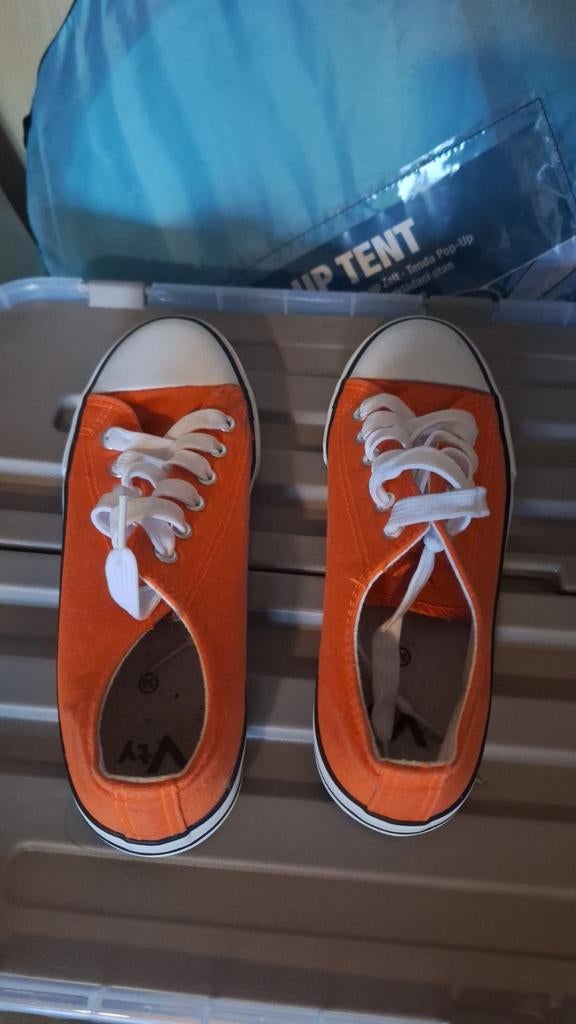 Oranje sneakers, maat 38, Kleding | Dames, Schoenen, Vty, Oranje, Ophalen of Verzenden, Sneakers of Gympen