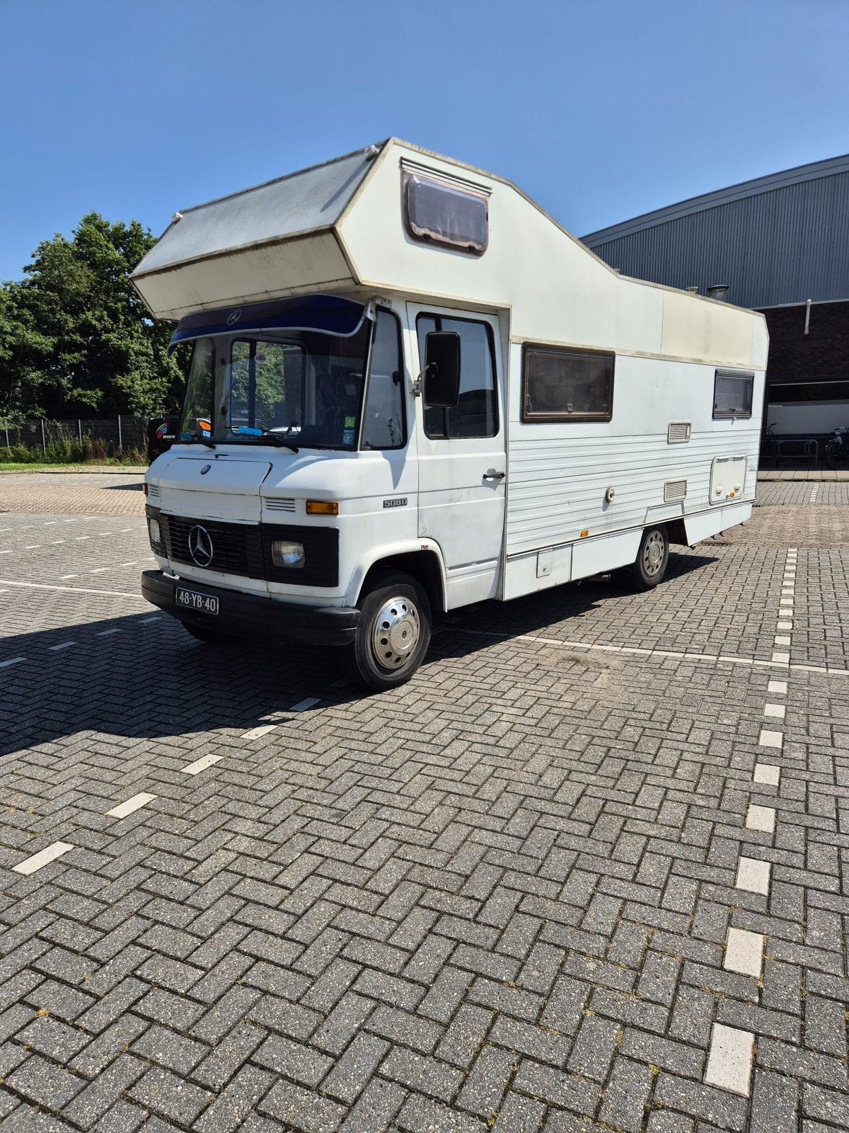 Mercedes 508 D bj 74 oldtimer camper., foto 6