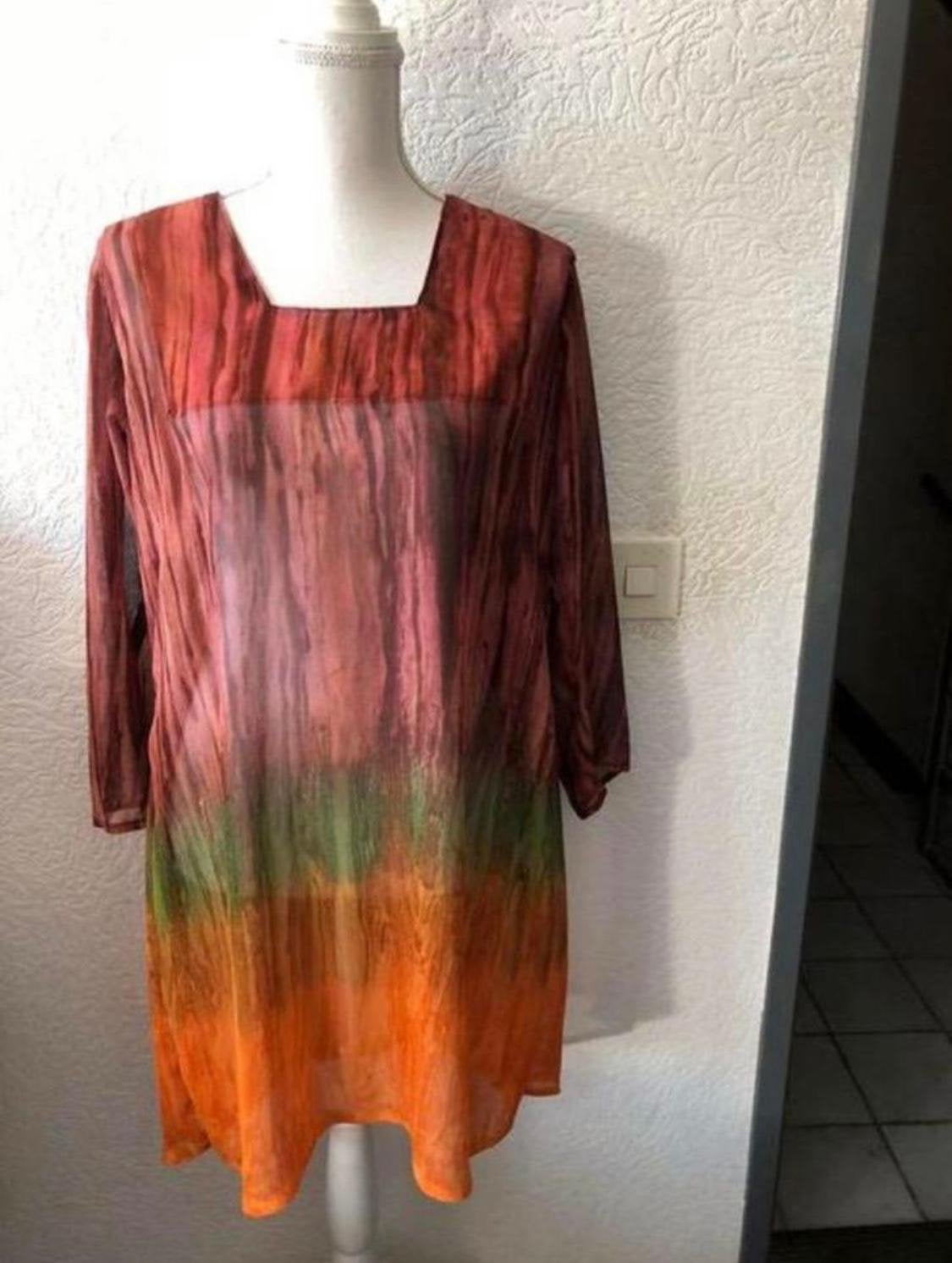 Maat L/ XL - tuniek / top - meerkleurige, Ophalen of Verzenden, Zo goed als nieuw