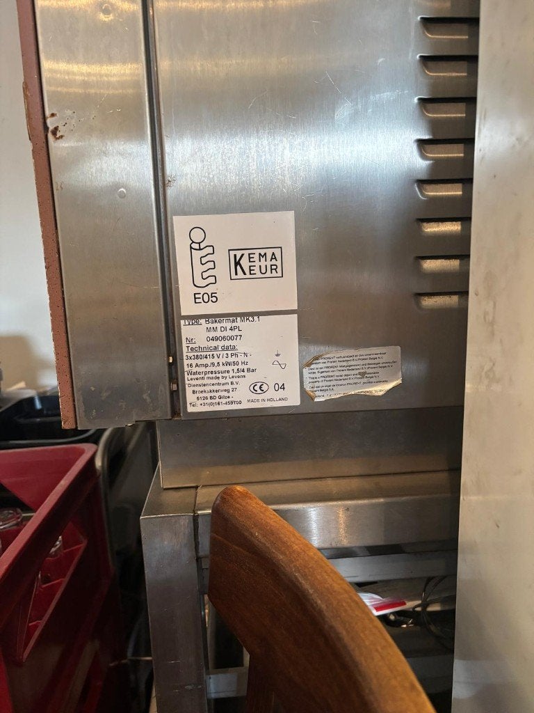 Professionele Leventi Bakermat Mastermind MK3.1 combi-oven, Gebruikt, Ovens, Magnetrons en Steamers, Ophalen of Verzenden, Nvt