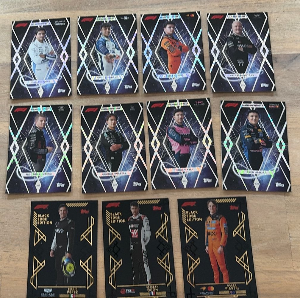 Topps F1 2026 Diamond Infinty / Black Edge, Ophalen of Verzenden, Zo goed als nieuw, Formule 1
