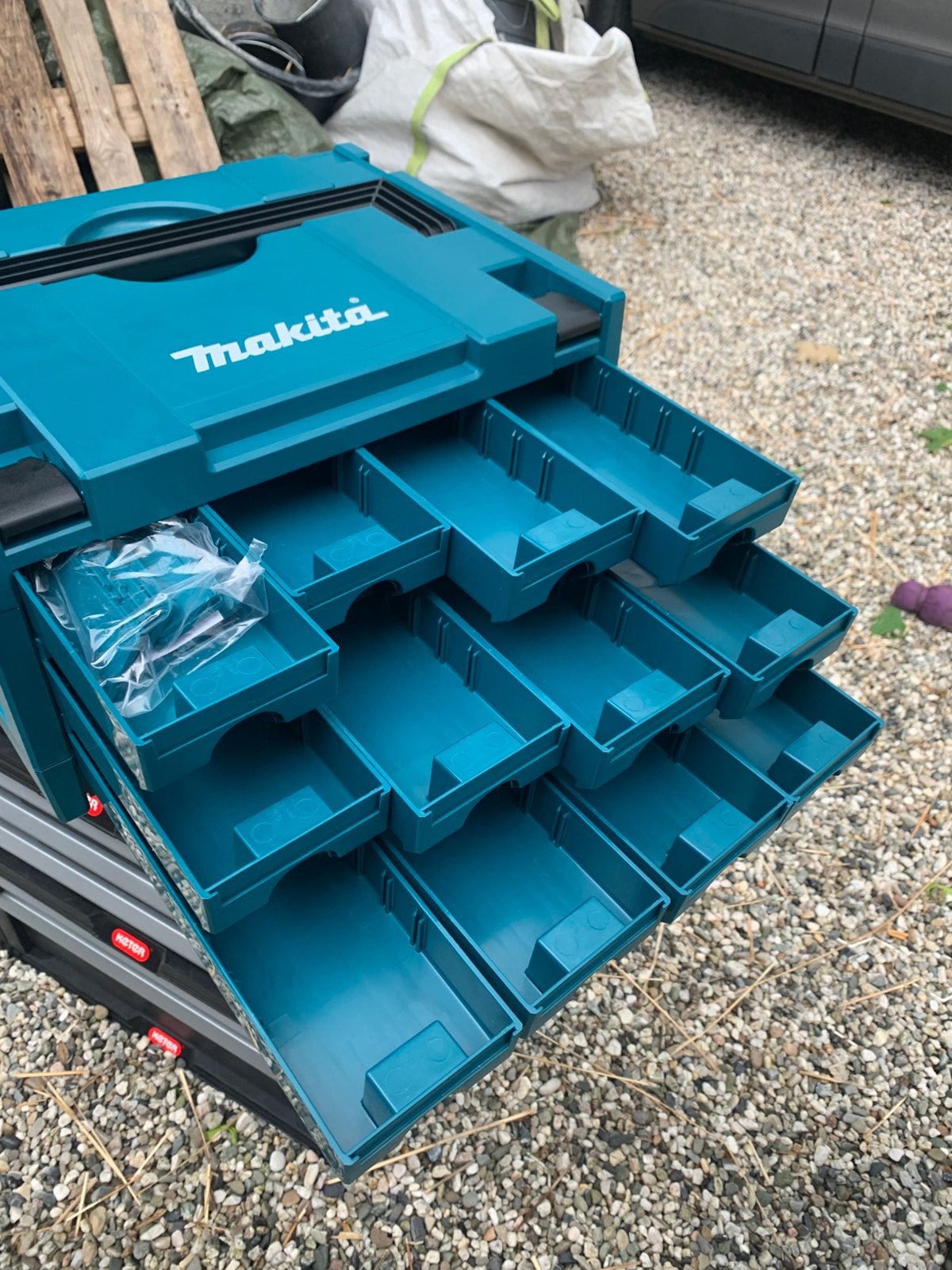 MAKITA 12 delige ladenkast , m box, Ophalen of Verzenden, Nieuw