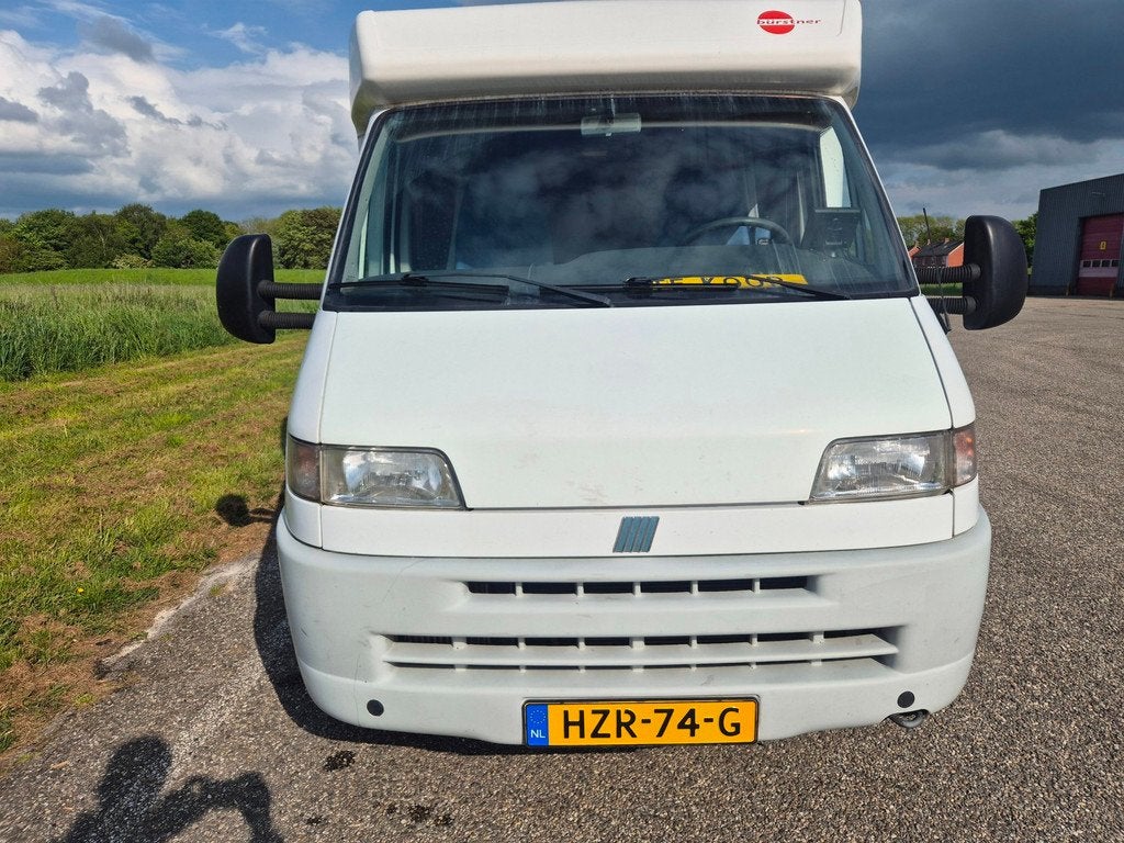 Fiat 230 Burstner T627 2.8 idTD 122pk airco,voortent,luifel!, Bürstner, Info@buerstner.com, Tot en met 2, Airconditioning