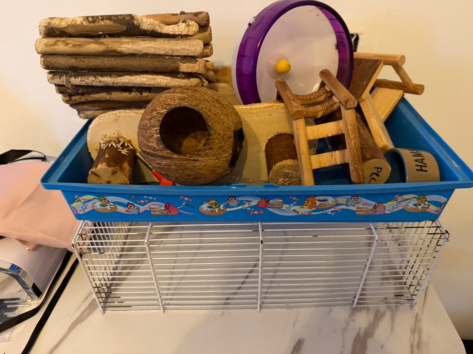 Hamster/knaagdier benodigdheden, Dieren en Toebehoren, Ophalen of Verzenden, Zo goed als nieuw