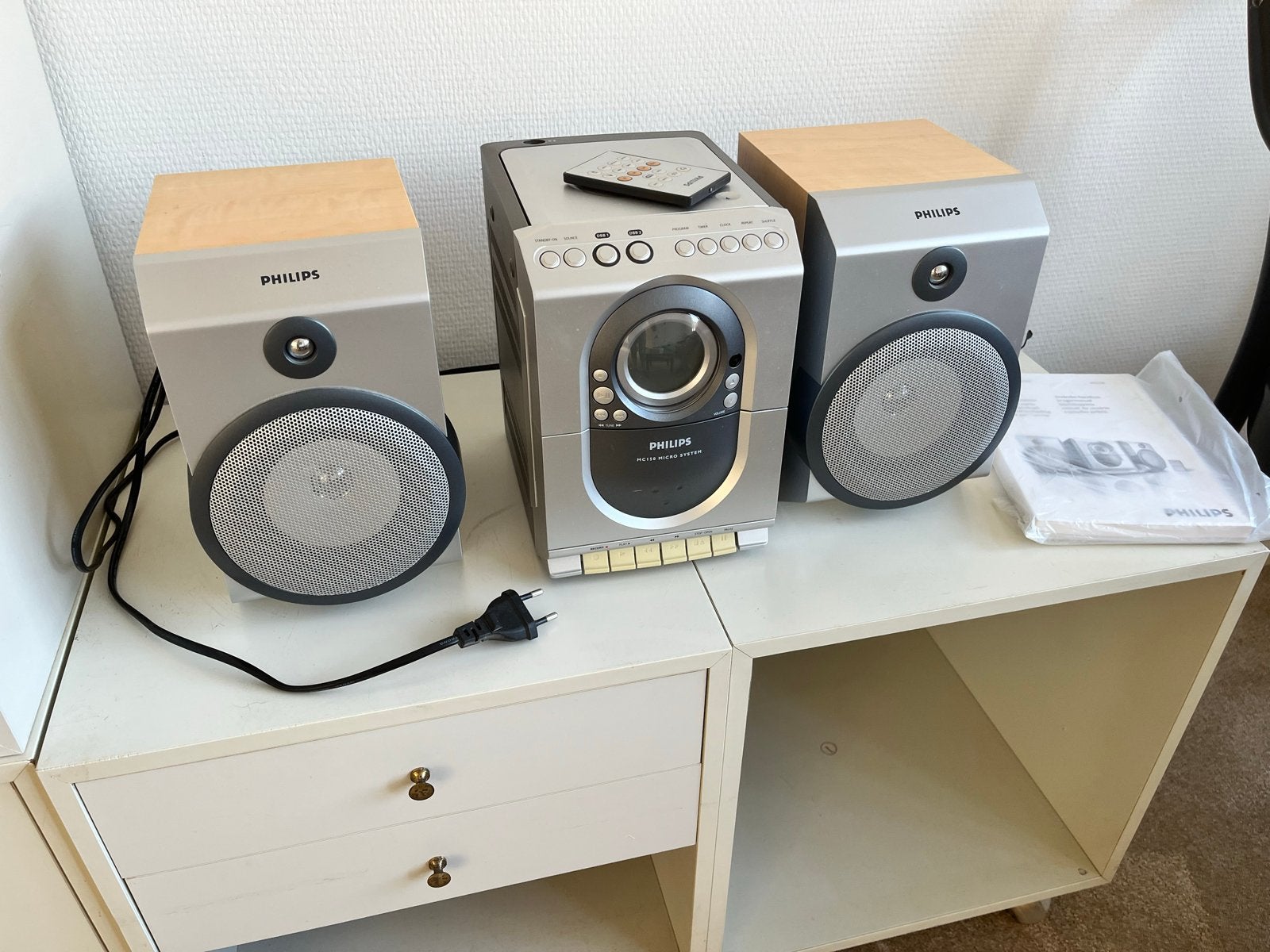 Philips MC150 Micro Hi-Fi Systeem met CD-speler en Radio, Ophalen, Philips, Gebruikt, Microset
