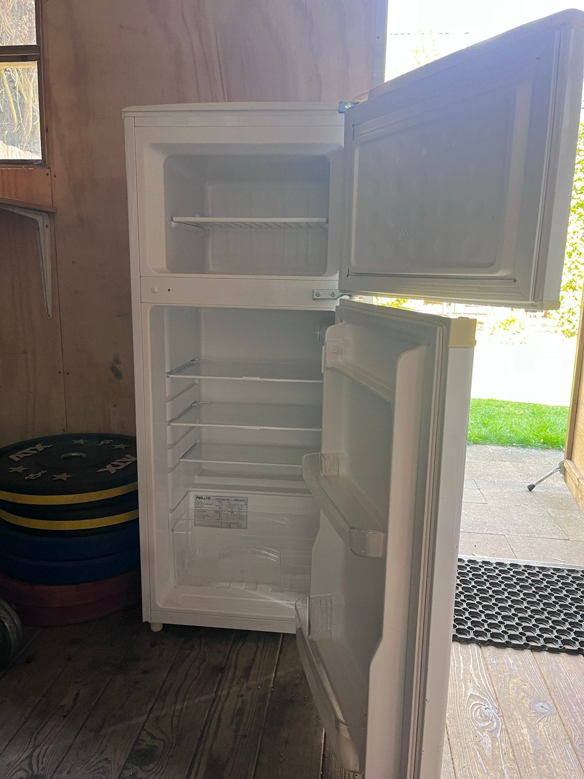Proline DD120-1 Koelkast met (kapot vriesvak), Witgoed en Apparatuur, Koelkasten en IJskasten, Ophalen, Gebruikt, 45 tot 60 cm
