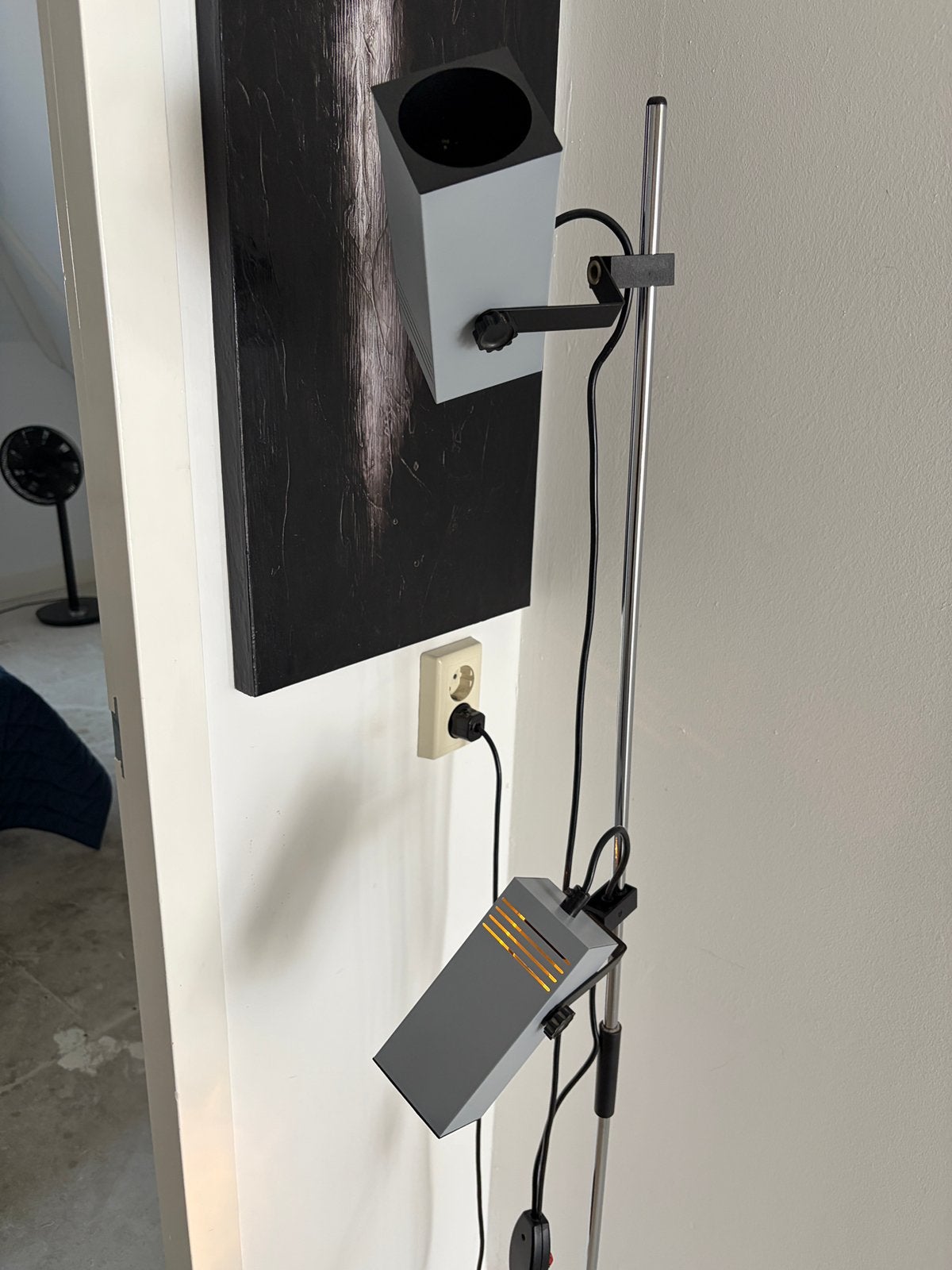 Vintage vloerlamp 70’s design, Ophalen, Zo goed als nieuw, 150 tot 200 cm