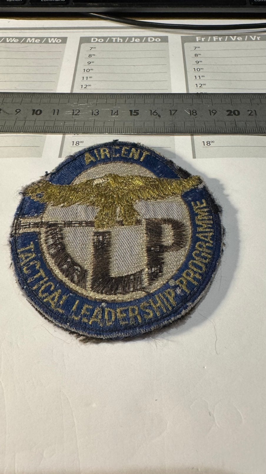 Patch luchtmacht klu TLP mooi gedragen embleem, Verzamelen, Ophalen of Verzenden, Luchtmacht, Nederland, Embleem of Badge