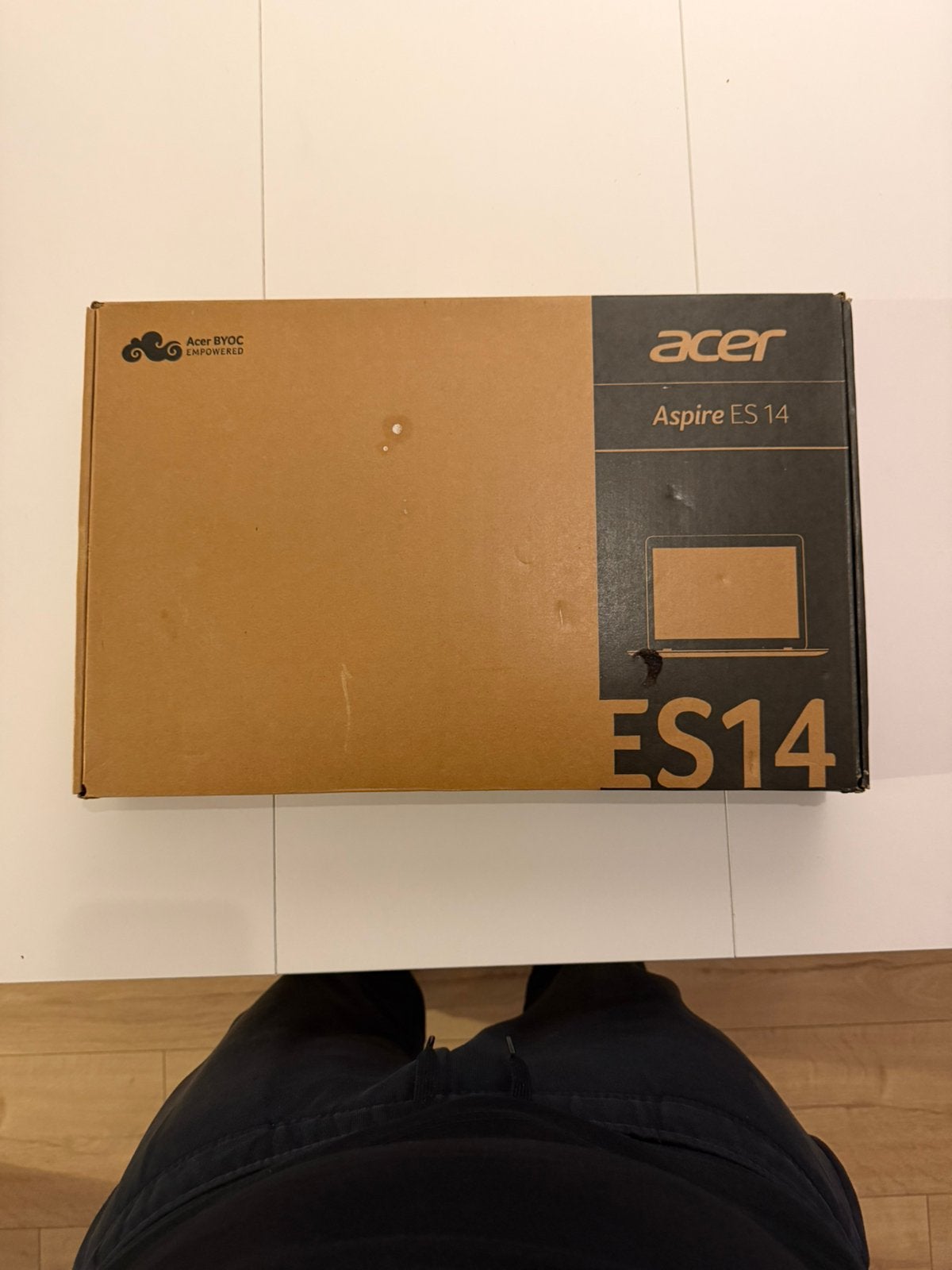 Acer Aspire ES 14, 2 tot 3 Ghz, Qwerty, 14 inch, Ophalen of Verzenden