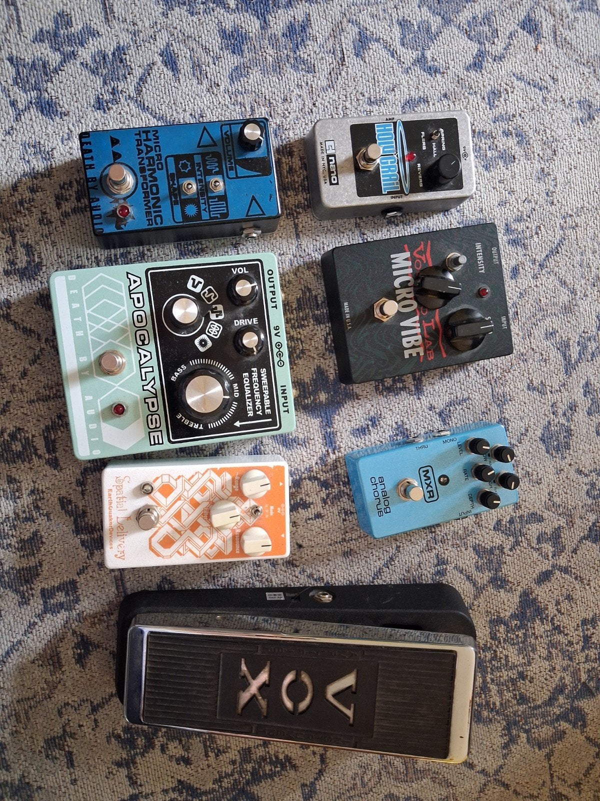 Diverse effectpedalen, Ophalen, Delay of Echo