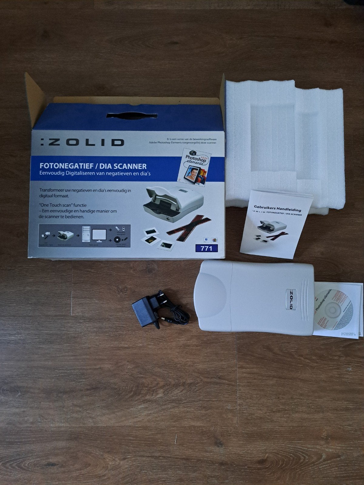 Zolid FOTO NEGATIEF / DIA SCANNER, Diascanner, Ophalen of Verzenden, Zo goed als nieuw, Zolid