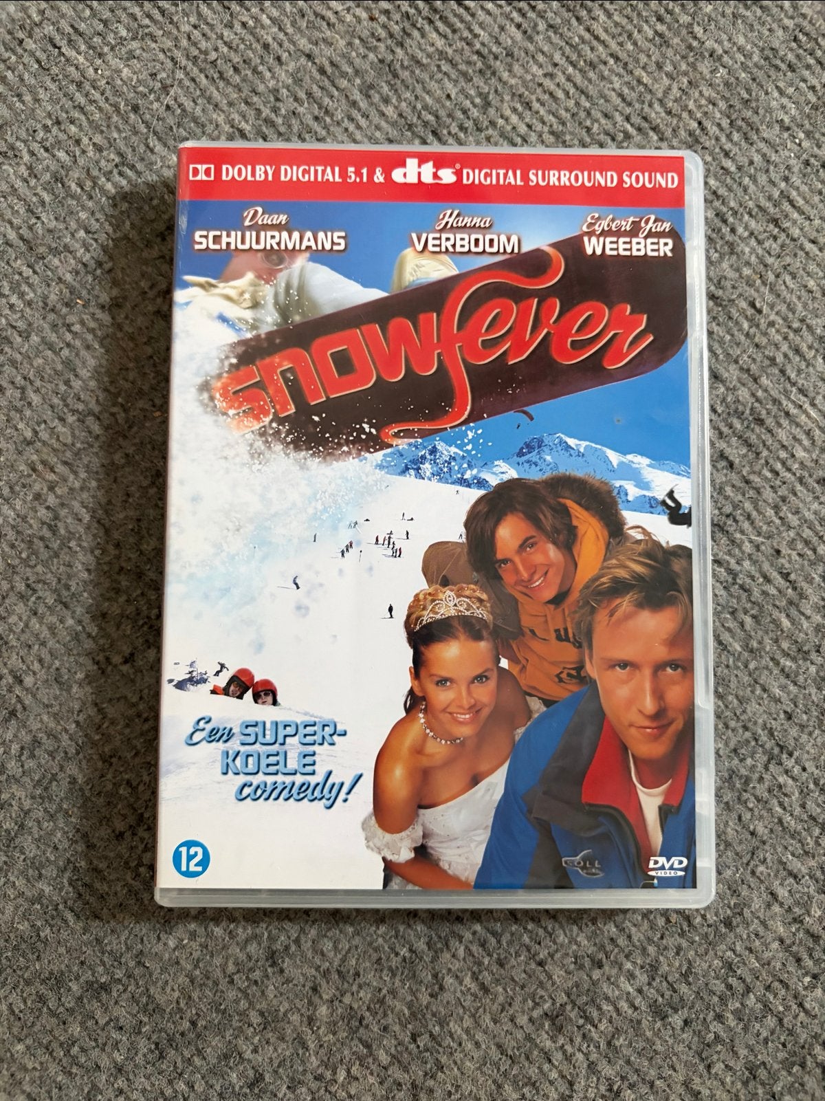 Snowfever DVD - Een super-koele comedy!, Vanaf 12 jaar, Ophalen of Verzenden, Gebruikt, Actiekomedie