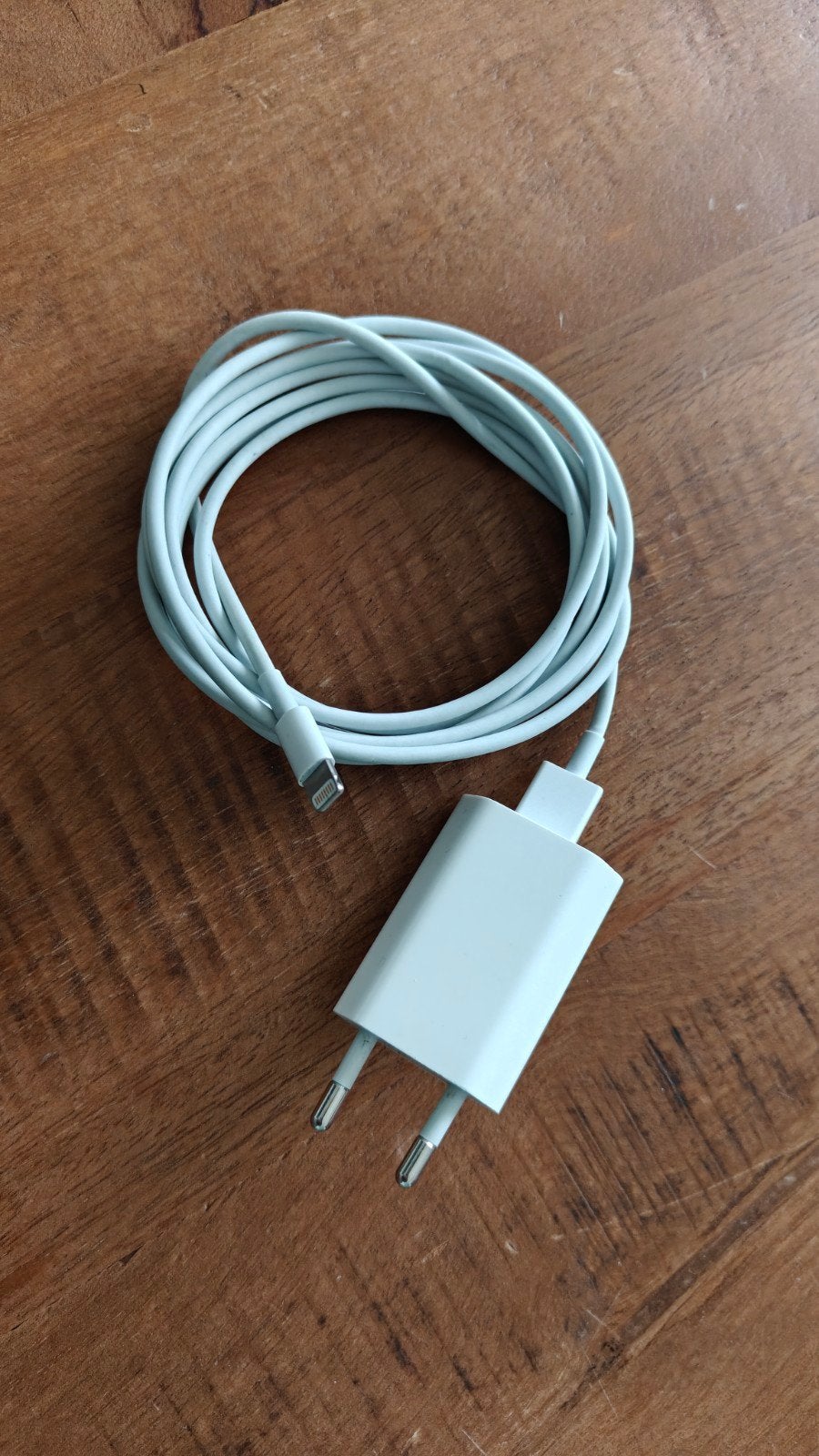 Apple oplader met Lightning kabel (lang!), Gebruikt, USB-A, Adapter, Apple