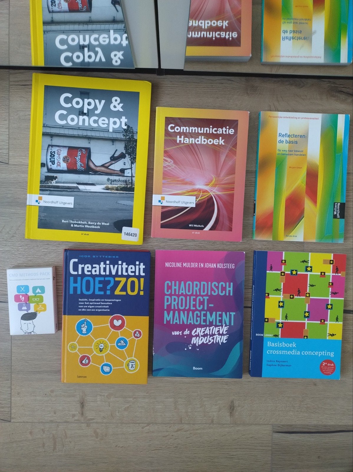 Boeken voor opleiding Crossmediale Communicatie (HBO), Boeken, Ophalen of Verzenden, Zo goed als nieuw, HBO