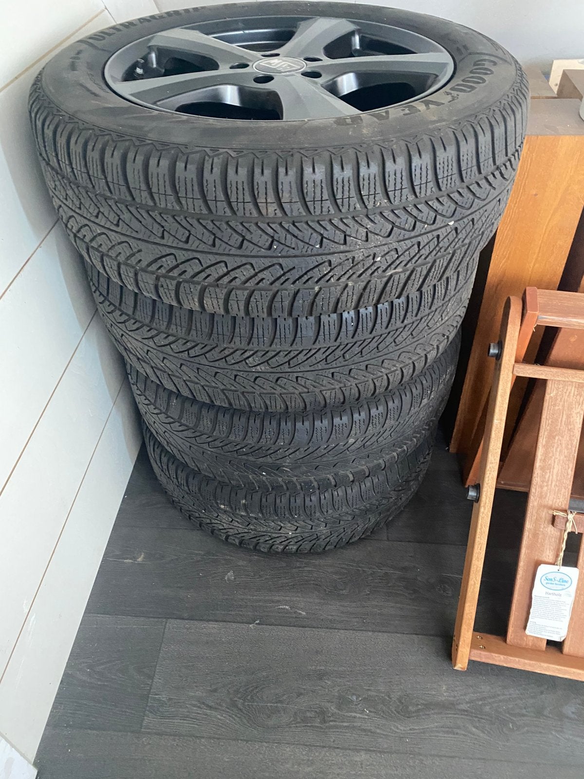 Winterbanden goodyear, Ophalen, 215 mm, Winterbanden, Band(en)