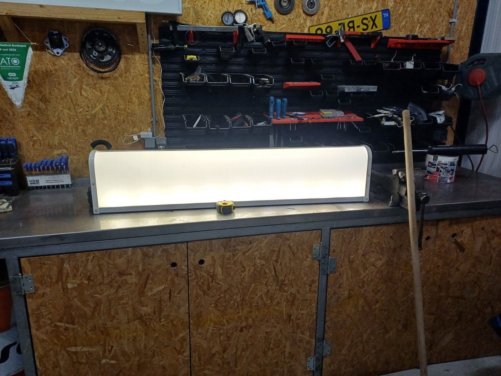 Lichtbak 125x25x8cm led, Ophalen of Verzenden, Nieuw, Overige merken, Verlichting