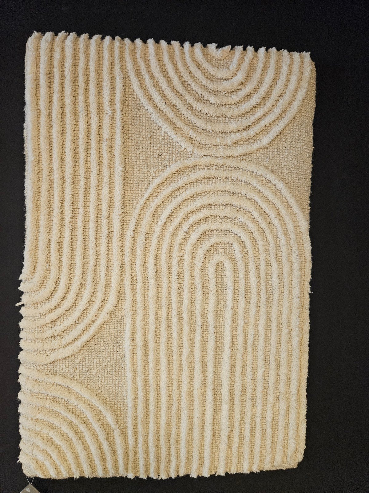 Wandpaneel wol ecru deco paneel, Verzenden, Nieuw
