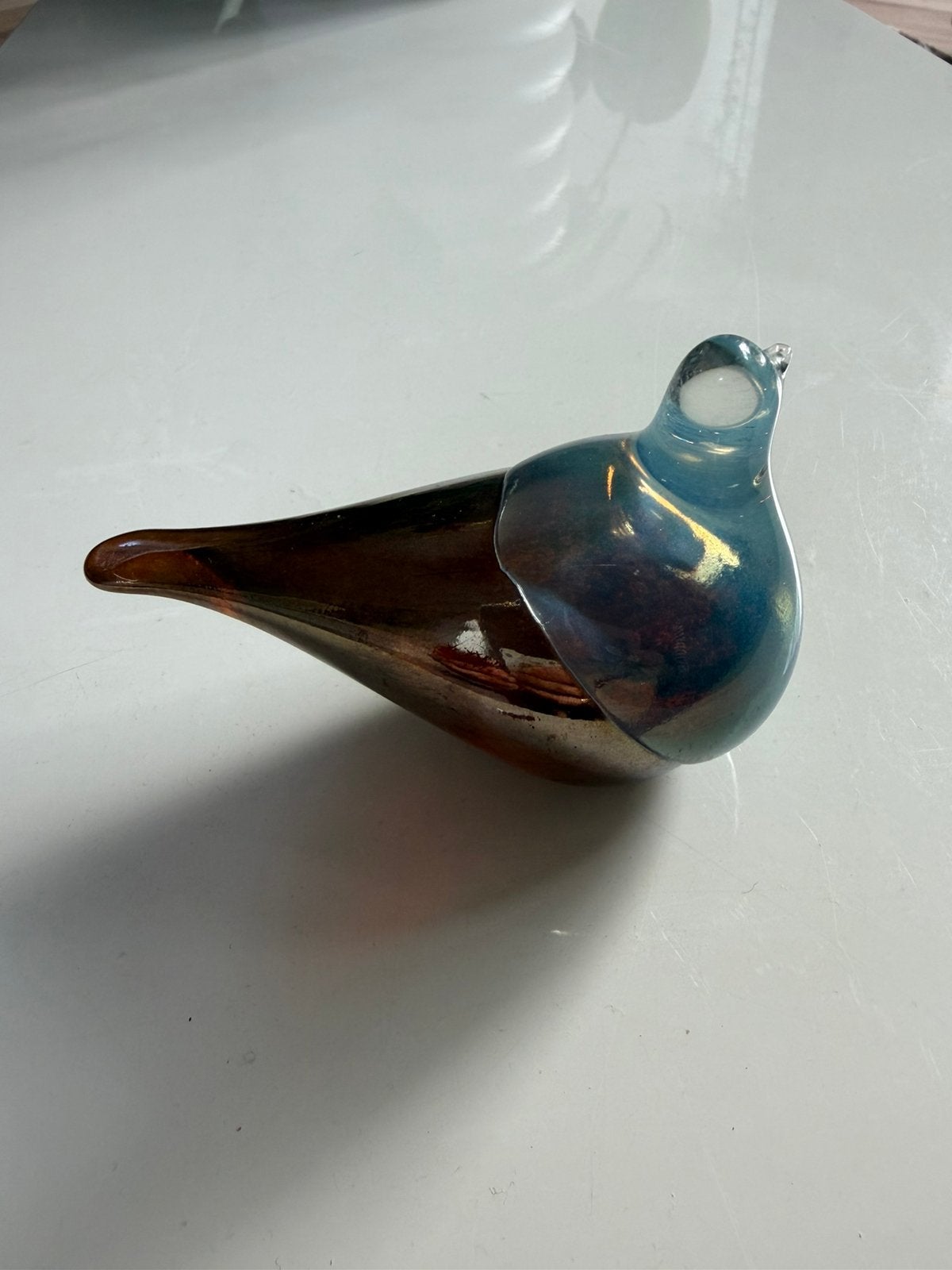 Glazen vogel Art Lasi, Ophalen of Verzenden