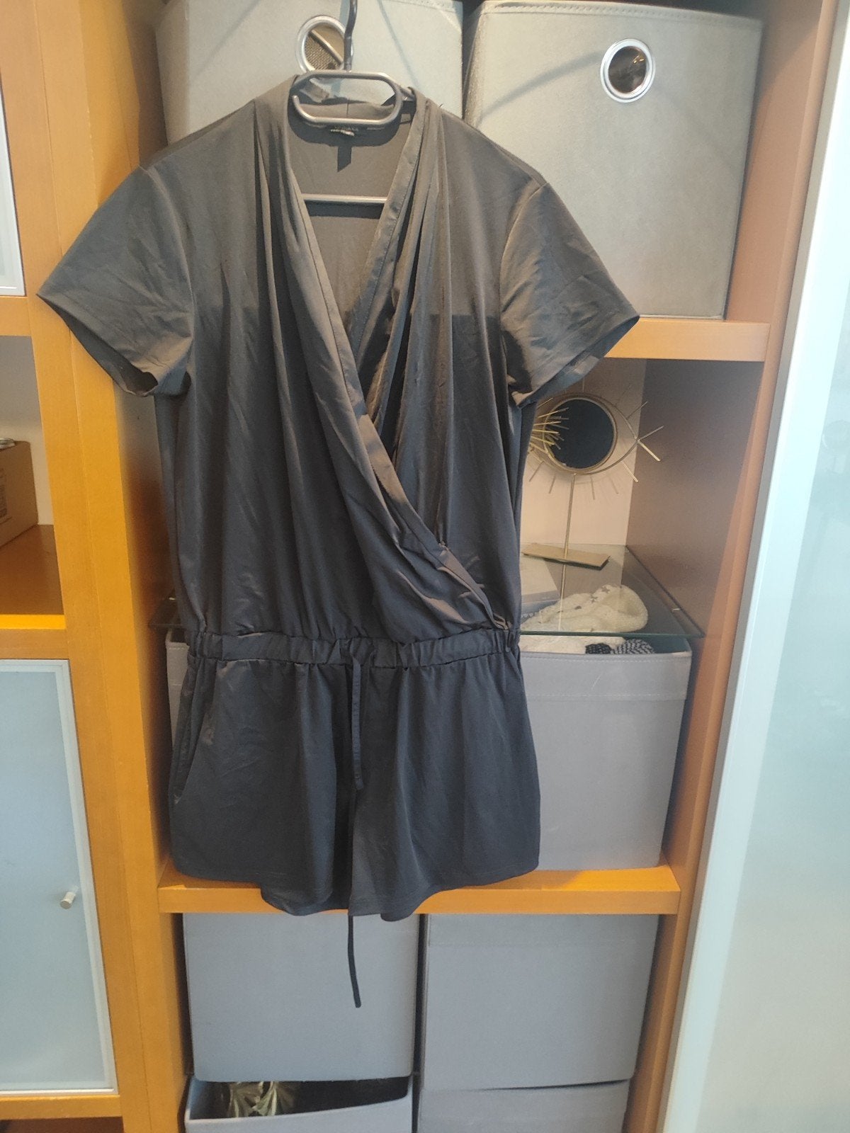 g-maxx travelstof zwart M jumpsuit, Kleding | Dames, Ophalen of Verzenden, Zo goed als nieuw, Zwart