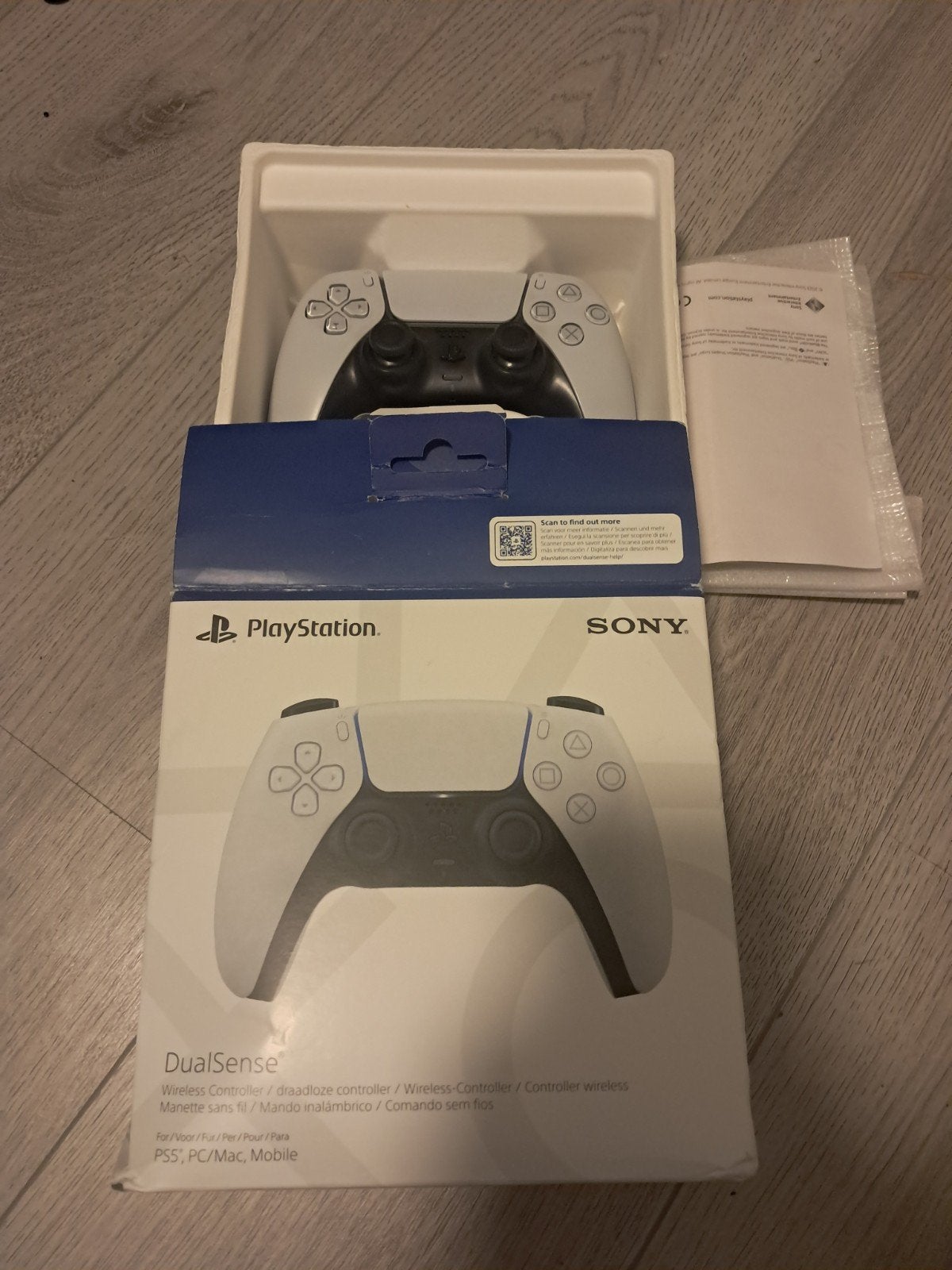 Nieuwe PS5 Controller Wit met Doos - DualSense, Ophalen of Verzenden, Nieuw