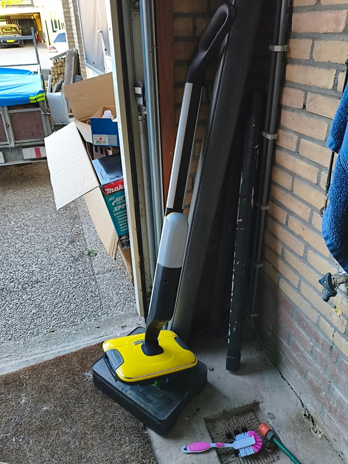 Karcher Fc 7 - defect voor onderdelen (printplaat stuk), Ophalen of Verzenden, Niet werkend