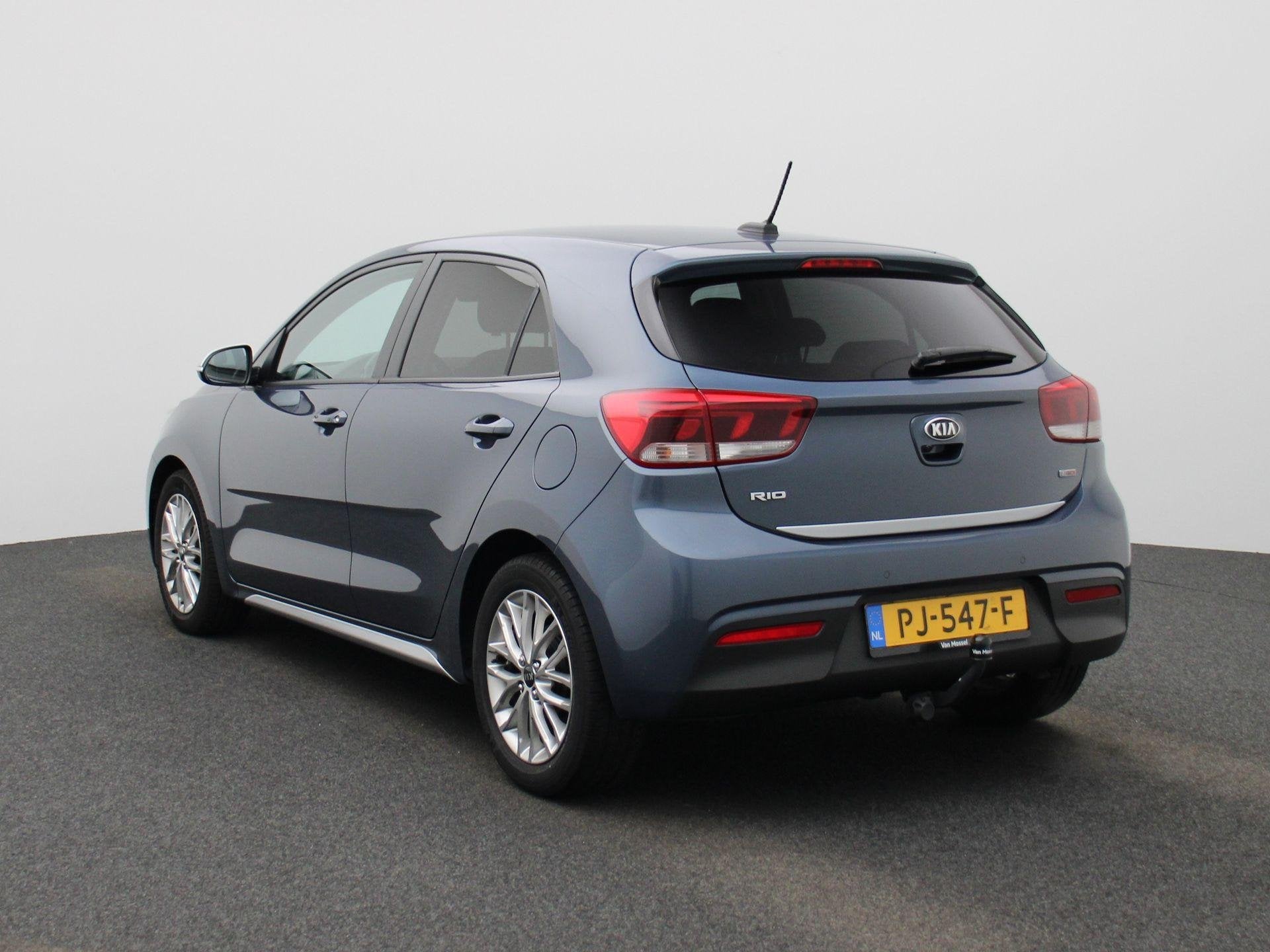Kia Rio 1.0 TGDI DynamicLine | Apple Carplay / Android Auto, Auto's, 12 maanden, Gebruikt, Euro 6, Blauw