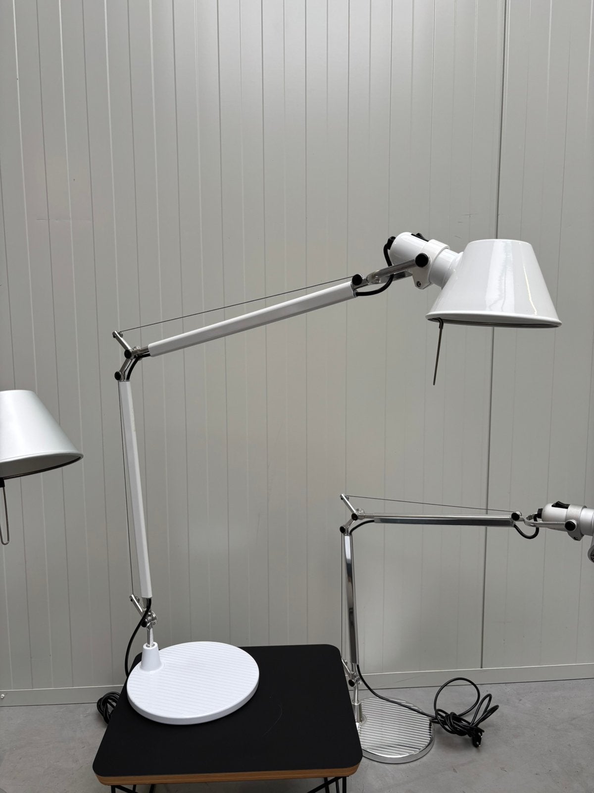 Artemide tolomeo tavolo wit, Overige materialen, Bureaulamp, Gebruikt, Met schakelaar