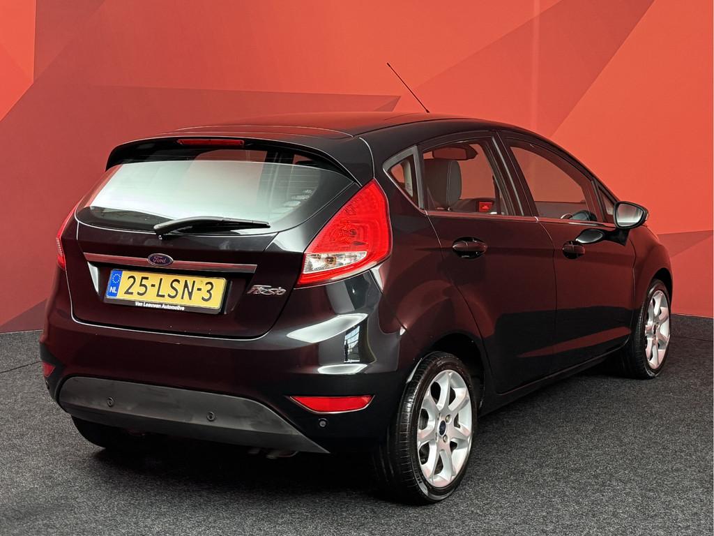 Ford Fiesta 1.6 Titanium, Auto's, Voorwielaandrijving, Zwart, Zwart, Origineel Nederlands