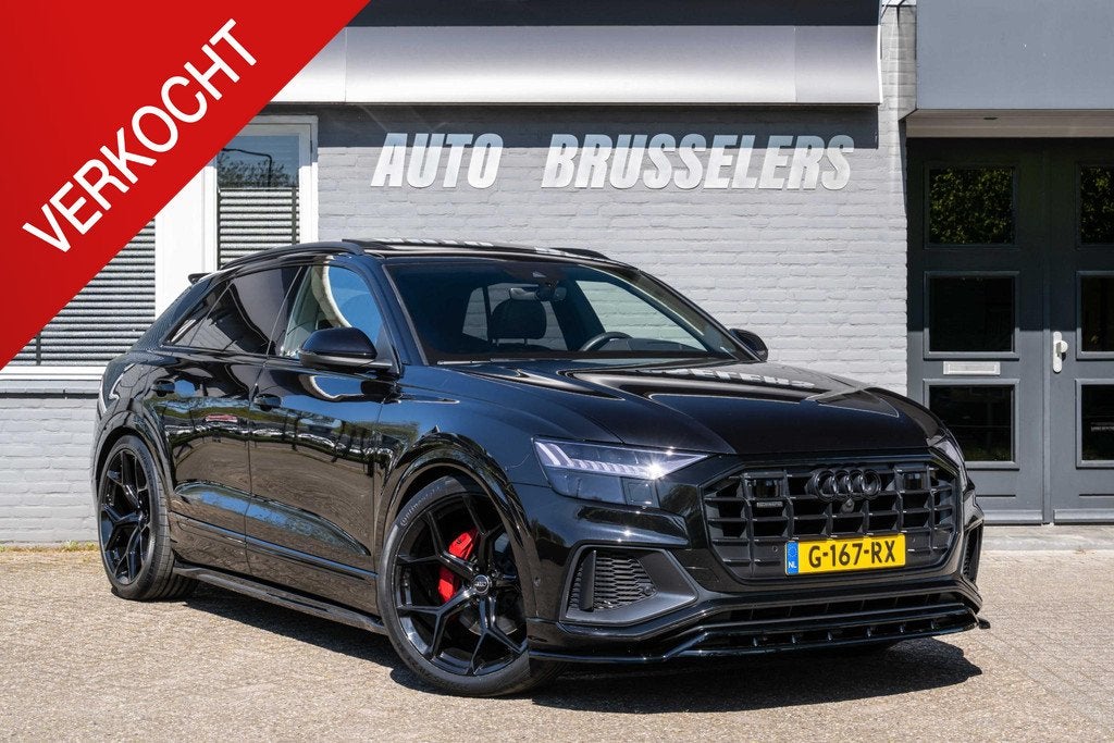Audi Q8 55 TFSI quattro Pro Line Plus SQ8 style zeer complee, Auto's, Audi, Automaat, Gebruikt, 2995 cc, 2080 kg