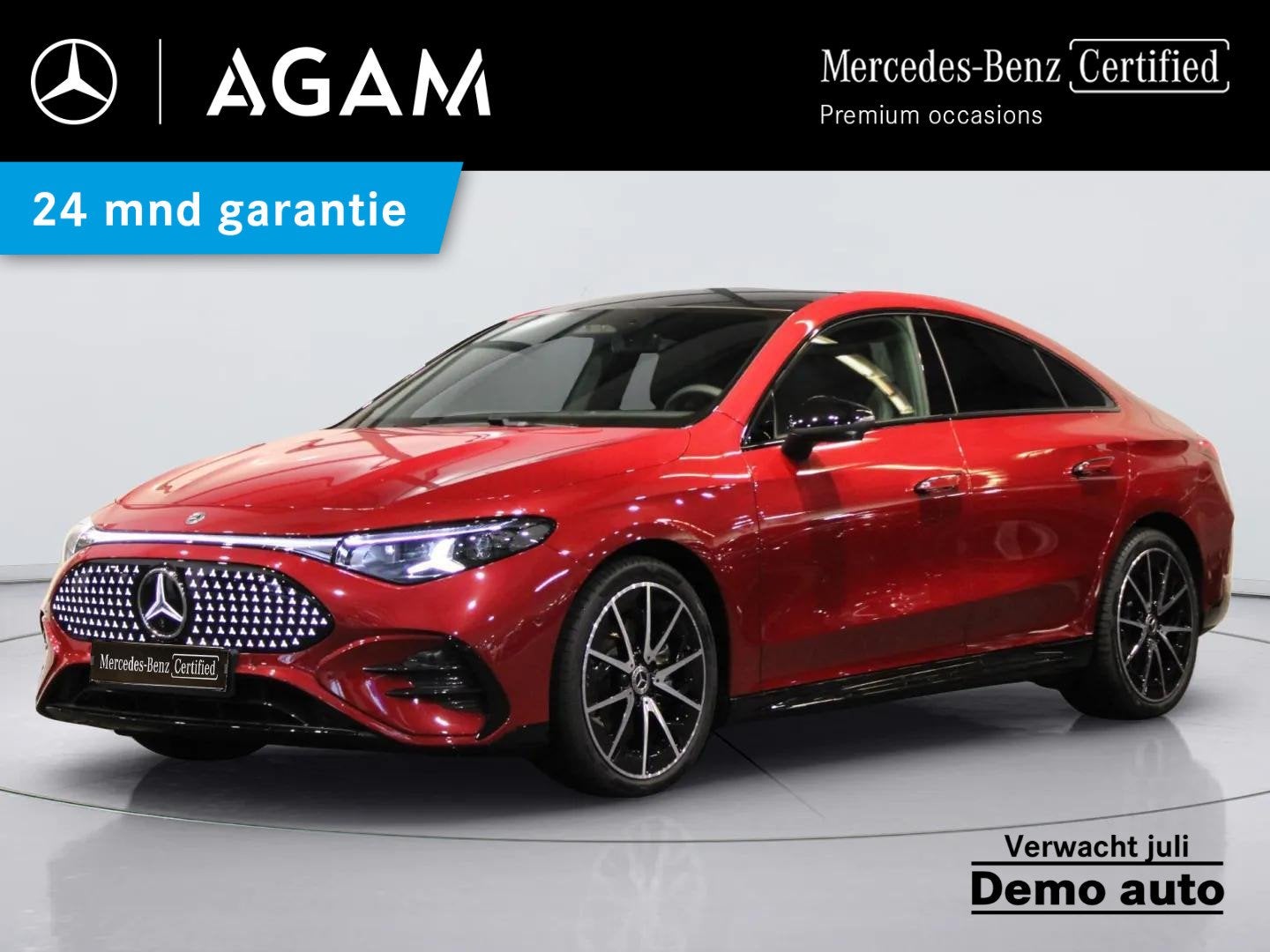 Mercedes-Benz CLA Limousine 250+ Launch Edition 85.5 kWh, Auto's, CLA, Achterwielaandrijving, Zwart, 743 km