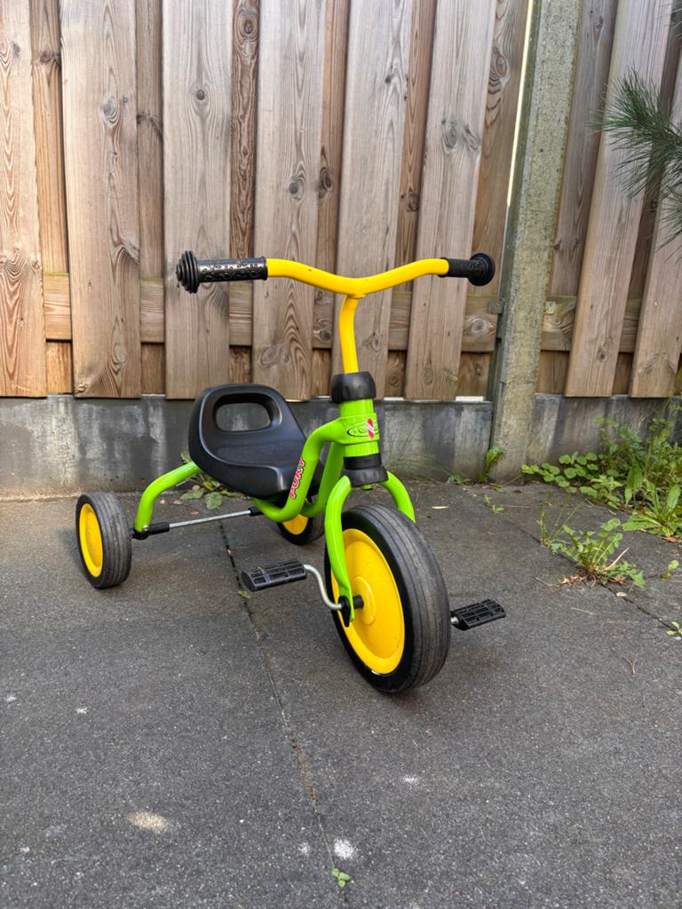 Puky tricycle, Ophalen, Zo goed als nieuw