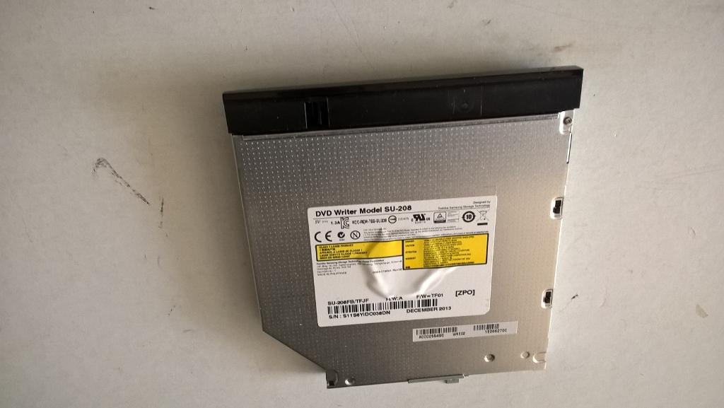 Toshiba satellite C75-A-13R dvd brander, Intern, Gebruikt, Dvd, Ophalen of Verzenden