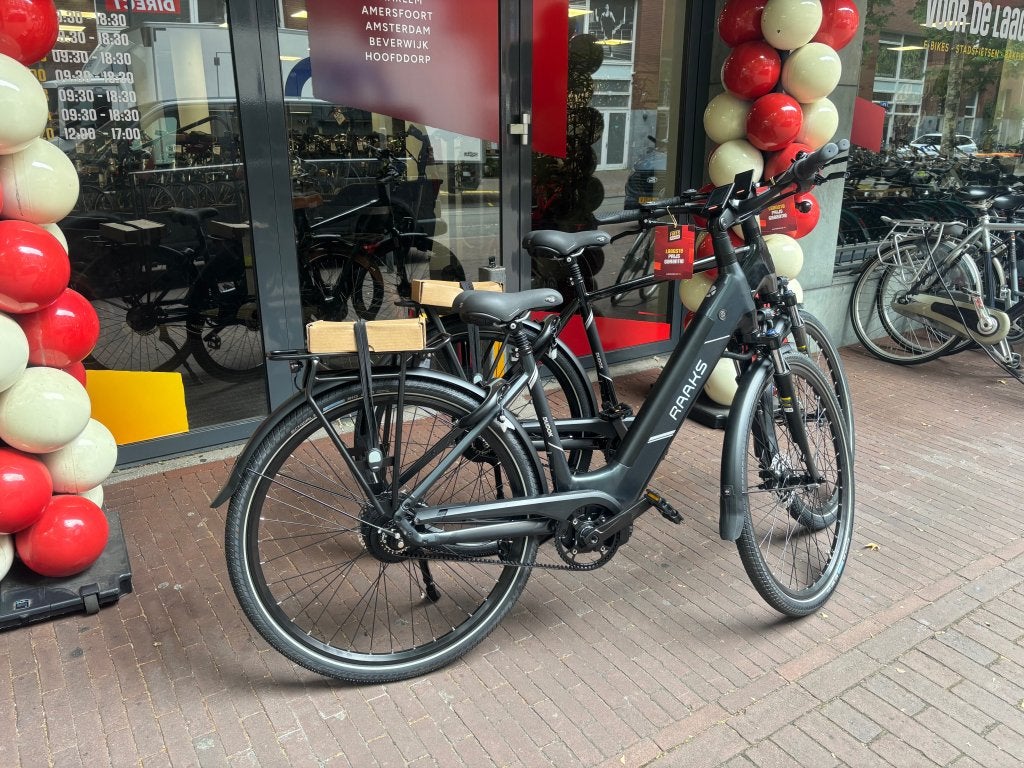 Fietshokje Raaks: Raaks Dudok elektrische heren/damesfiets, Niet ingevuld, Nieuw, Ophalen of Verzenden, 50 km per accu of meer